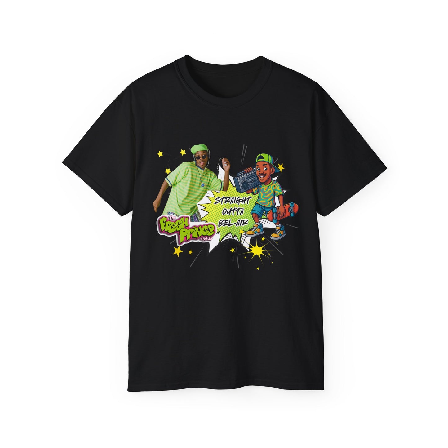 Prince from Bel Air, Hip-Hop Fashion Shirt, Vintage 90s Style