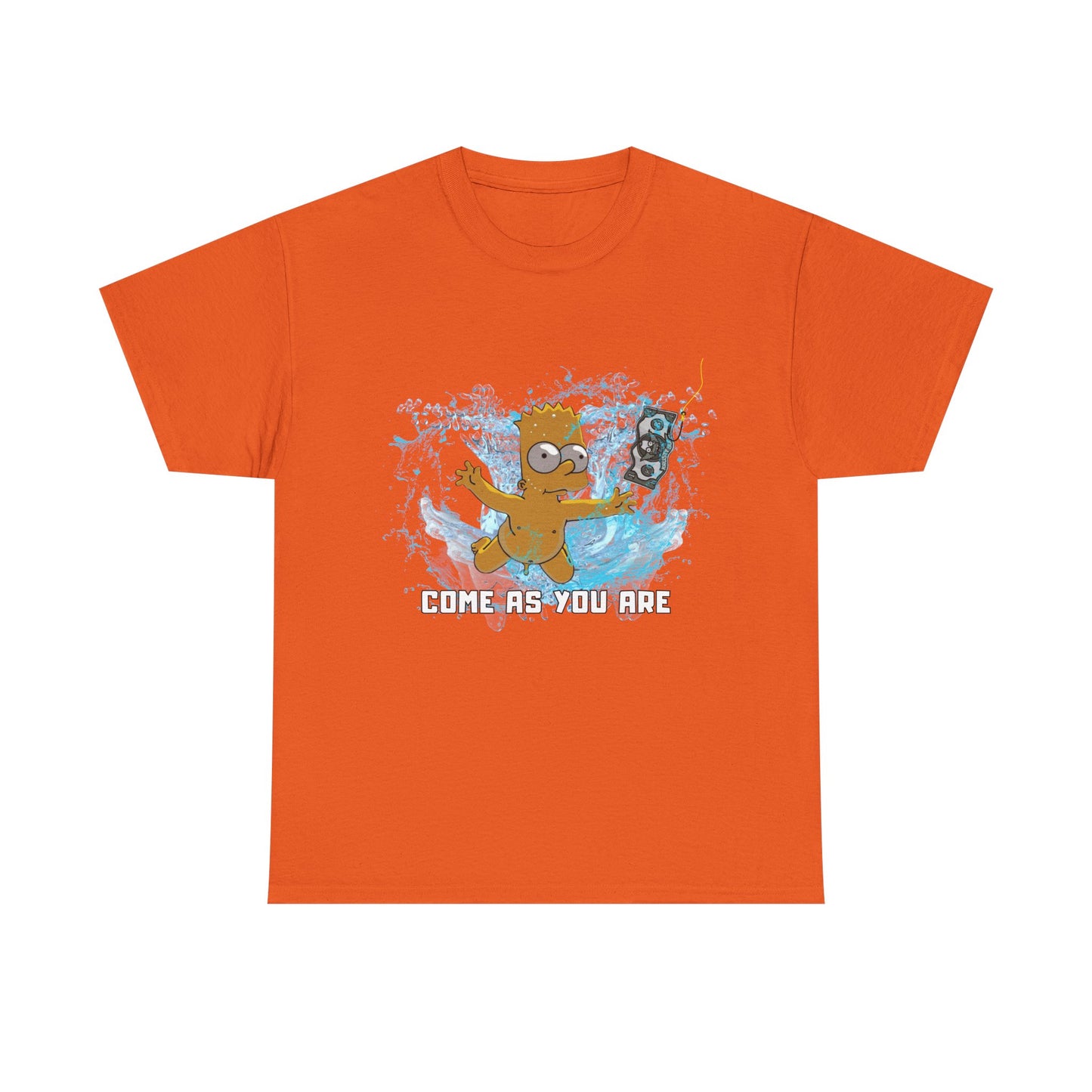 Come As You Are Unisex Shirt Bart Simpson