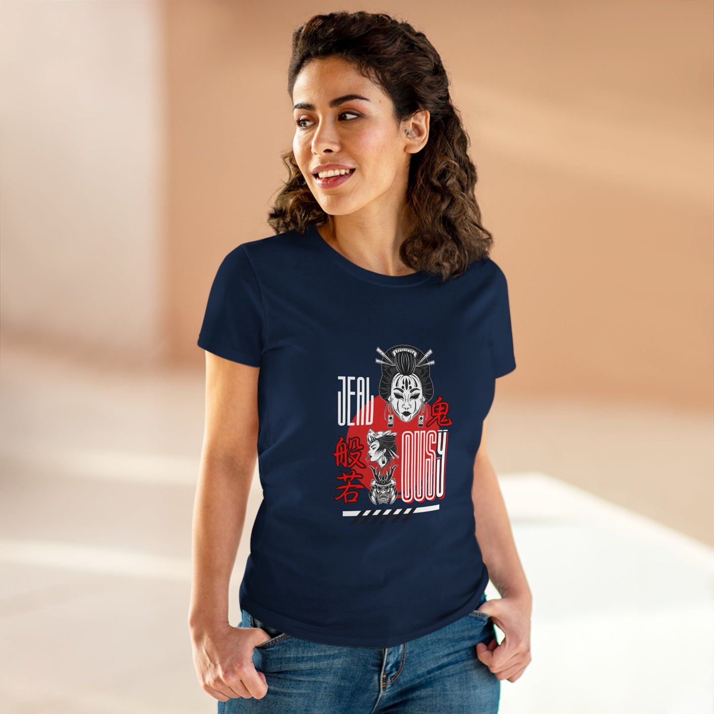 Geisha Style T- Shirt wecke die Geisha in dir