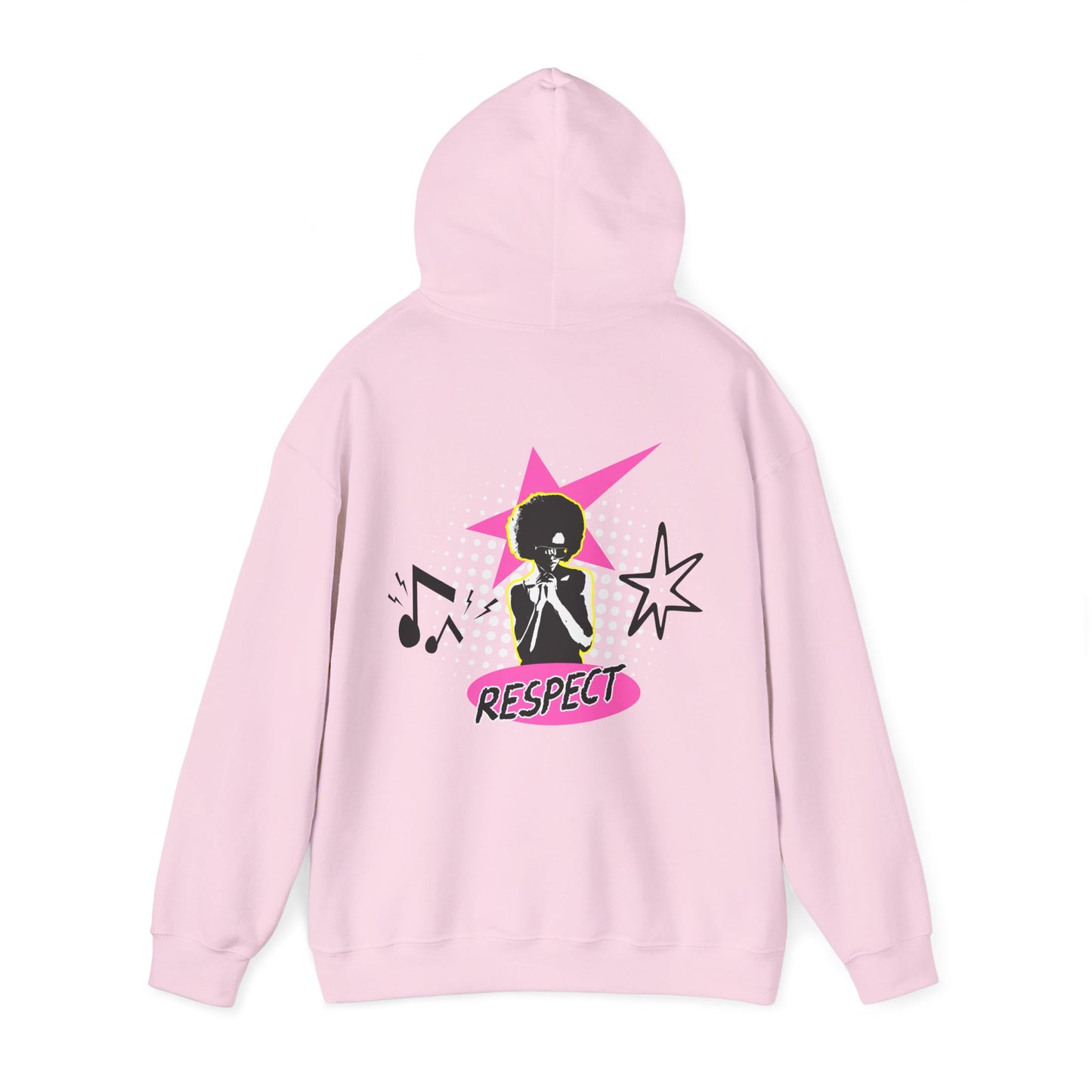 Respect Unisex Hooded Sweatshirt, Streetwear Hoodie