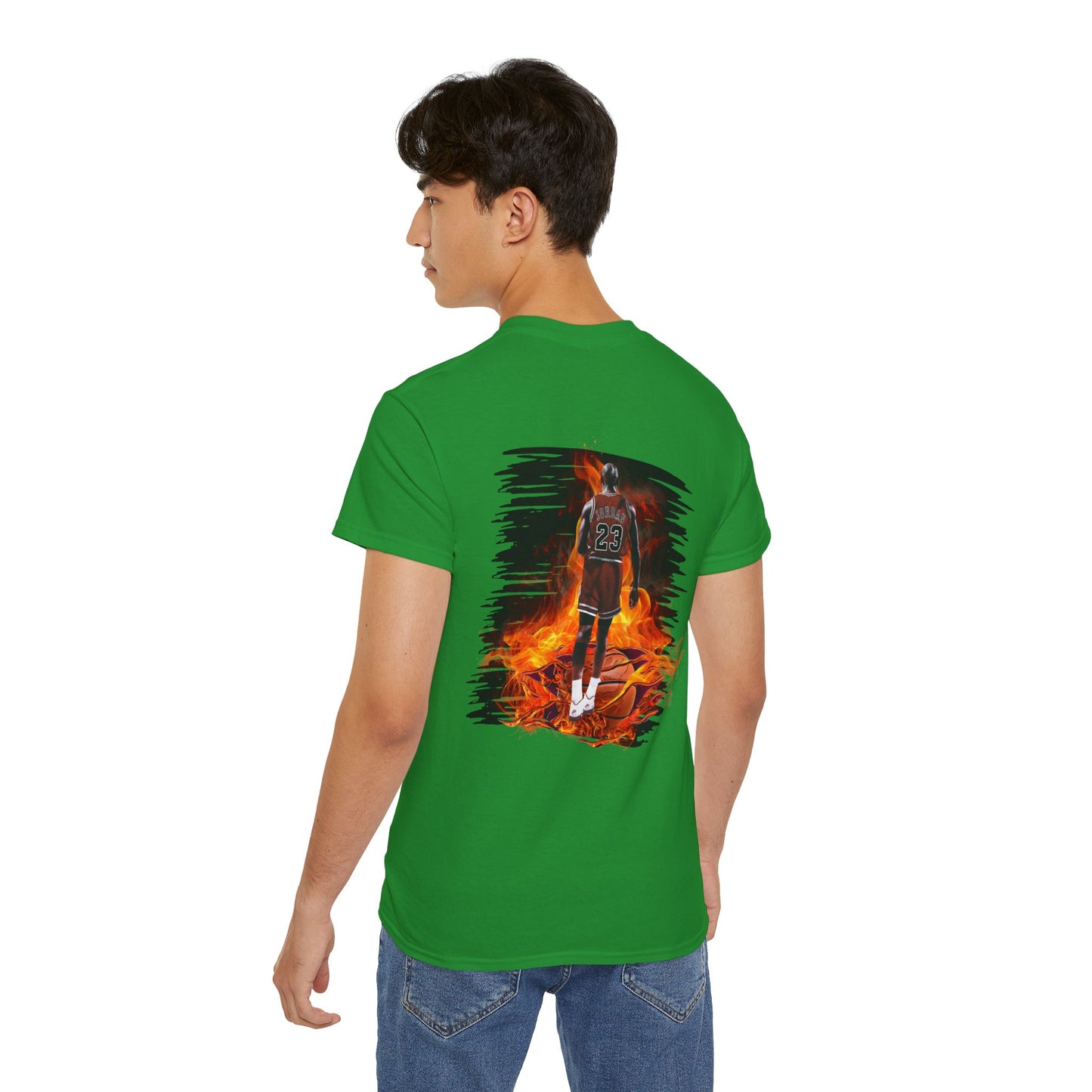 Basketball Jordan, Cool Sports Shirt, Unisex Cotton T-Shirt