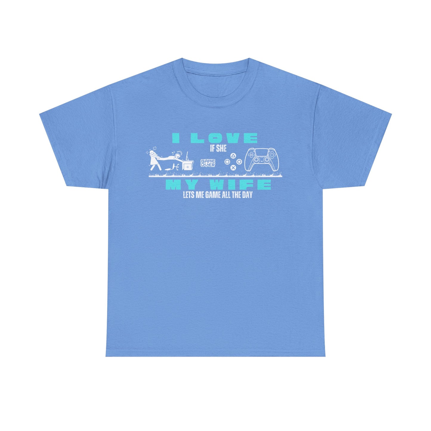 I love my wife - when she lets me gamble - Fun Shirt