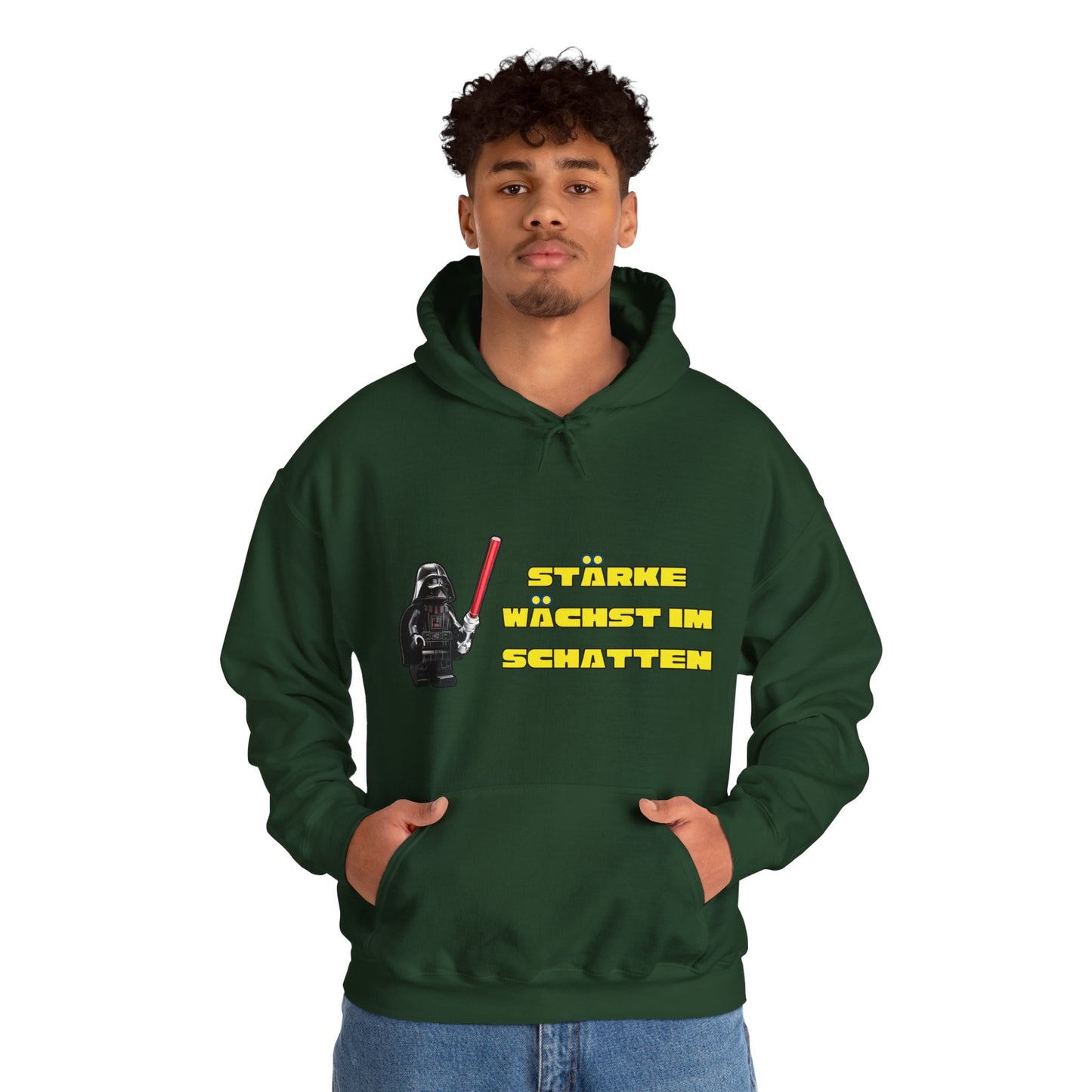 Darth Vader Inspired Hoodie - "Strength grows in the shadows"