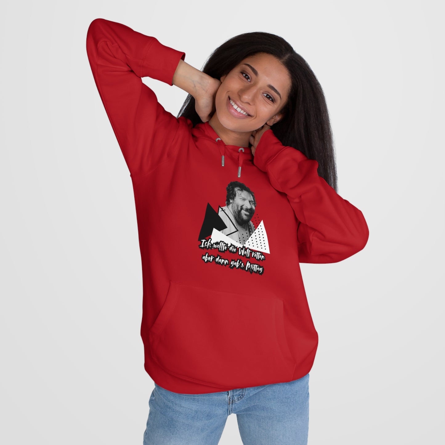 Hoodie Bud Spencer - I wanted to save the world and then...