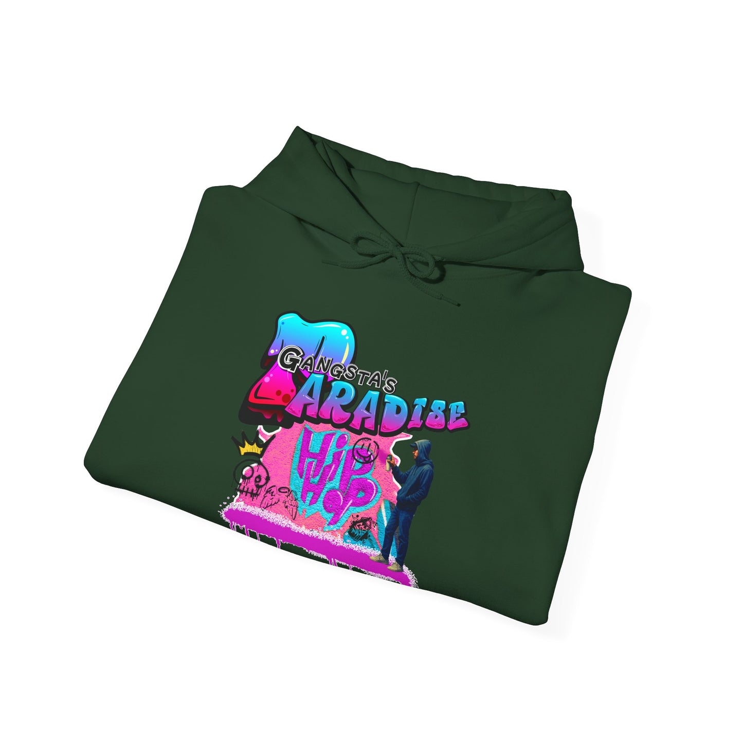 Hoodie Hip Hop Graffiti Design