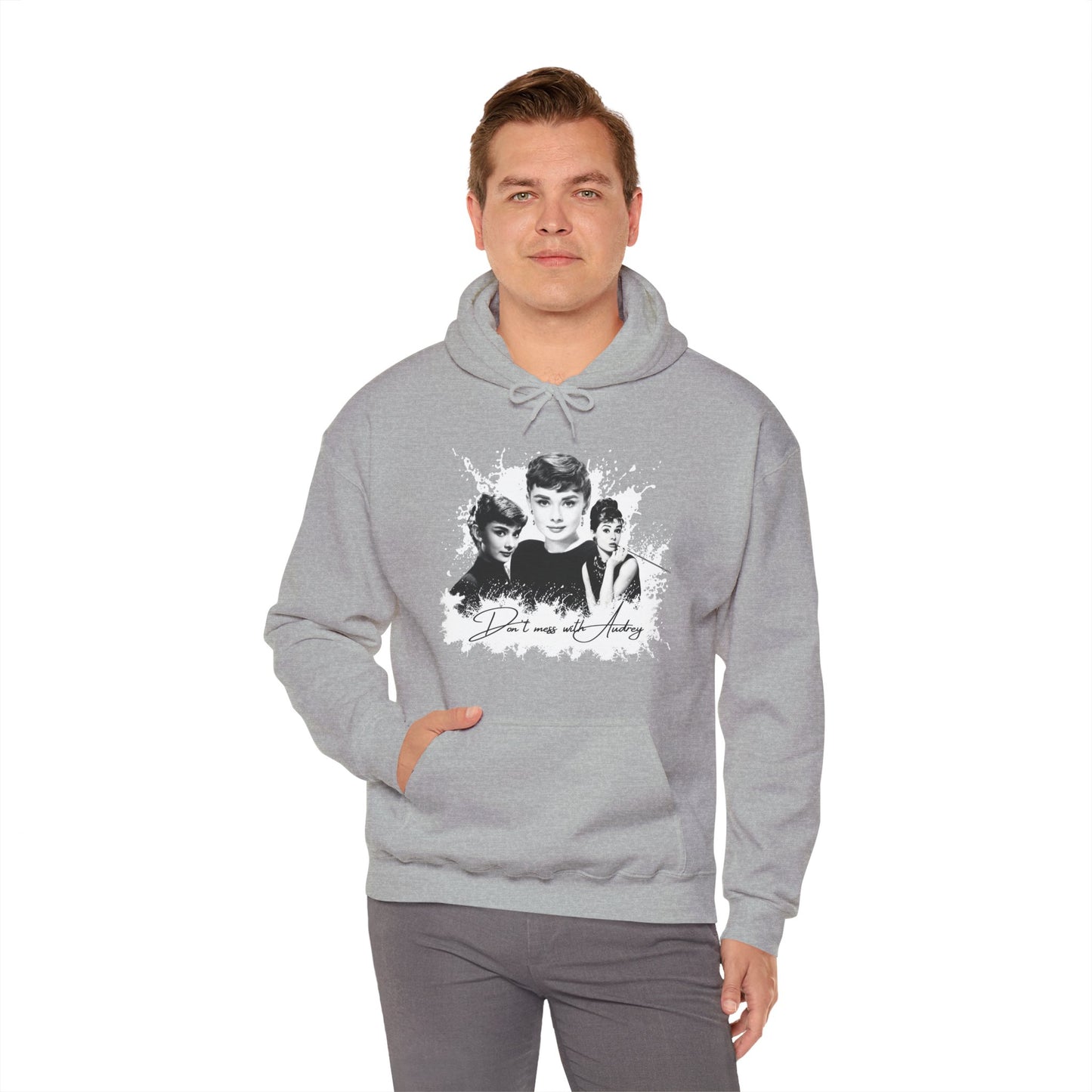 Retro Audrey Hepburn Hoodie - Classic Style