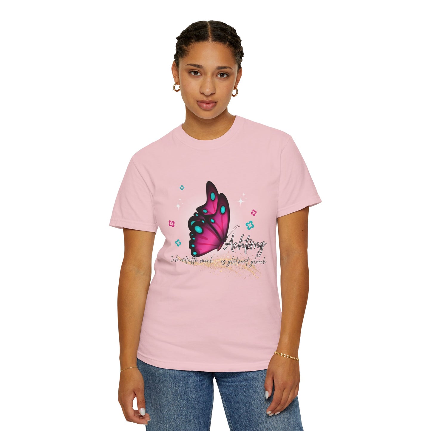 Achtung ich glitzere gleich... T shirt
