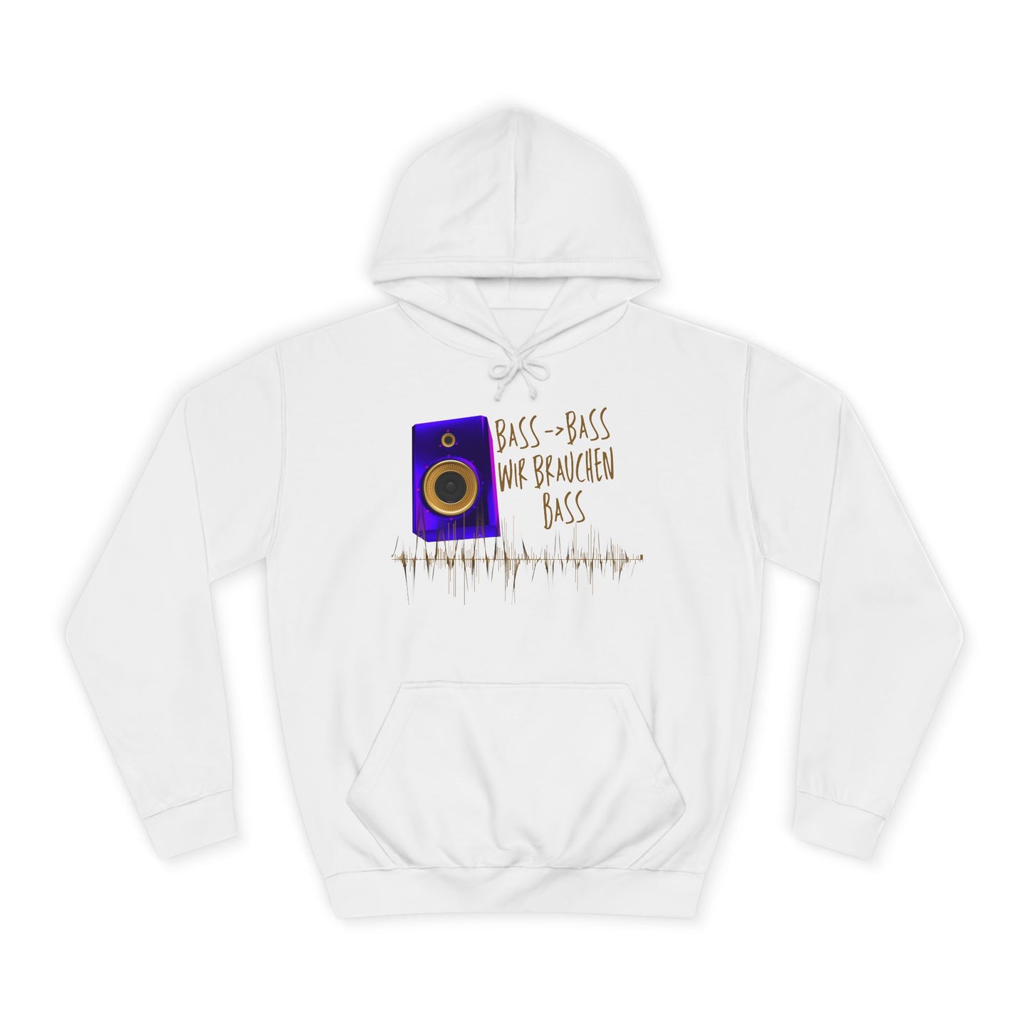 Bass, Bass wir brauchen Bass! Audio Vibes Hoodie | Unisex