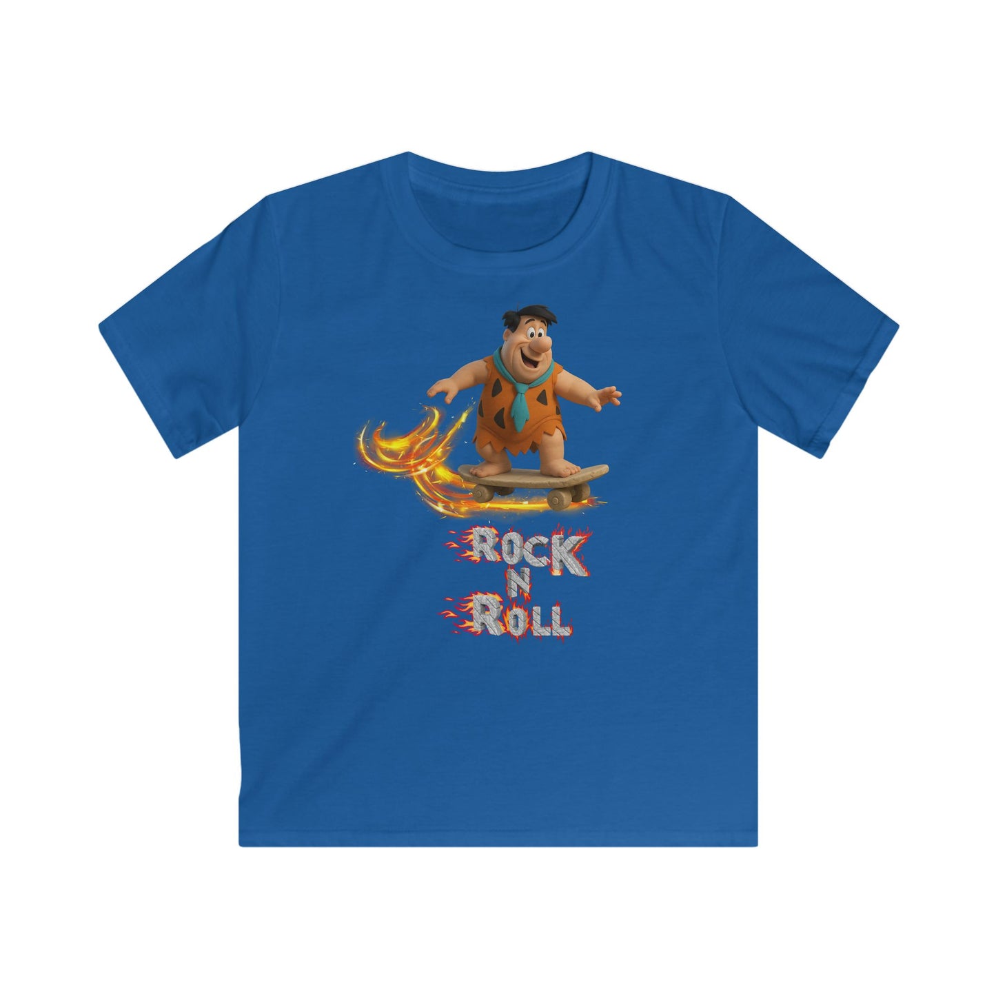 Teeny - Flintstones - Rock n Roll Groovy Kids Tee, Fun Kid's Shirt,