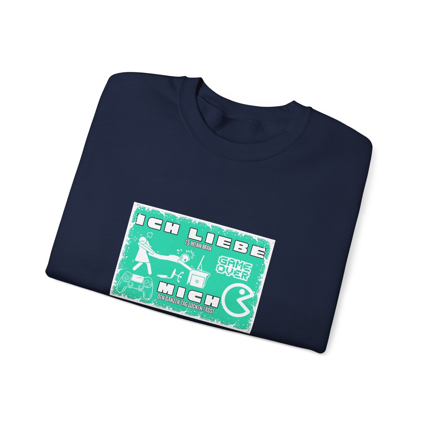 Ich liebe zocken Sweatshirt