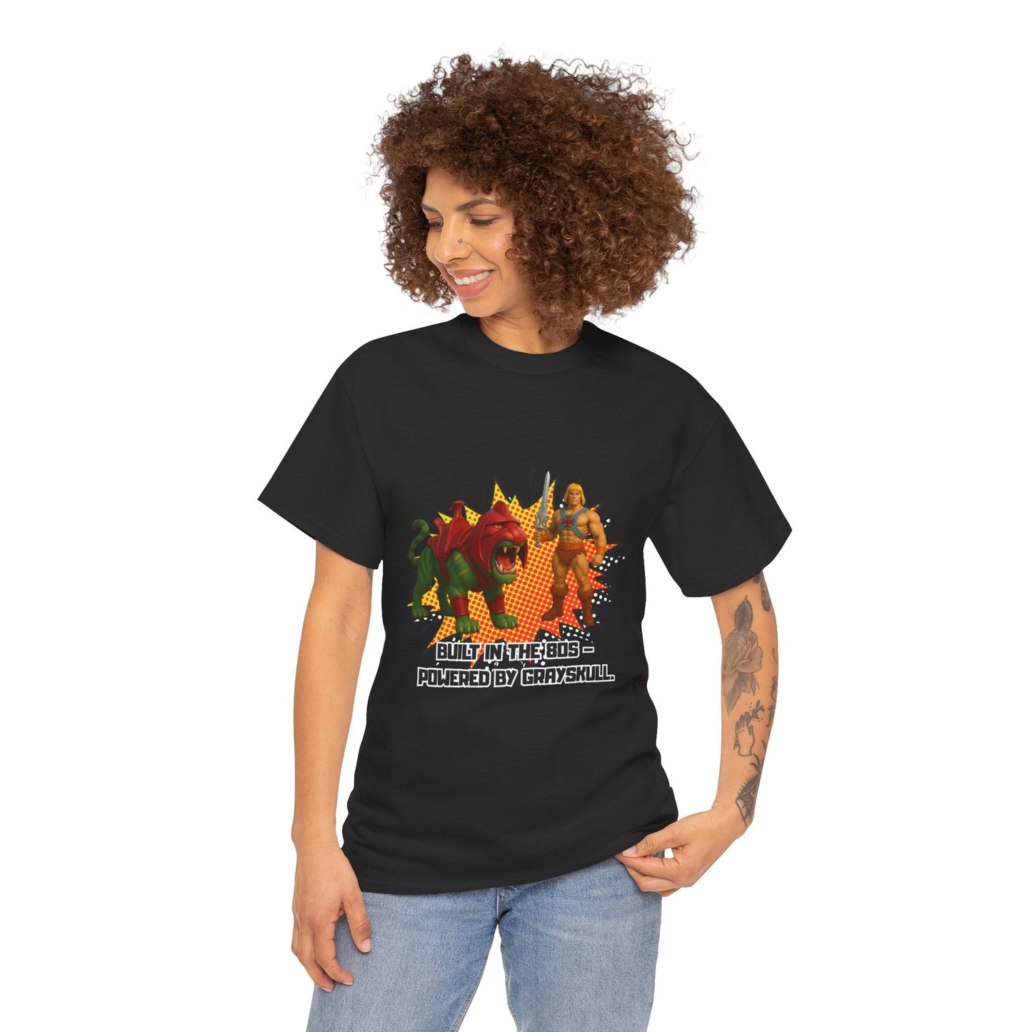 He-Man Unisex Vintage Master of the Universe Retro T-Shirt