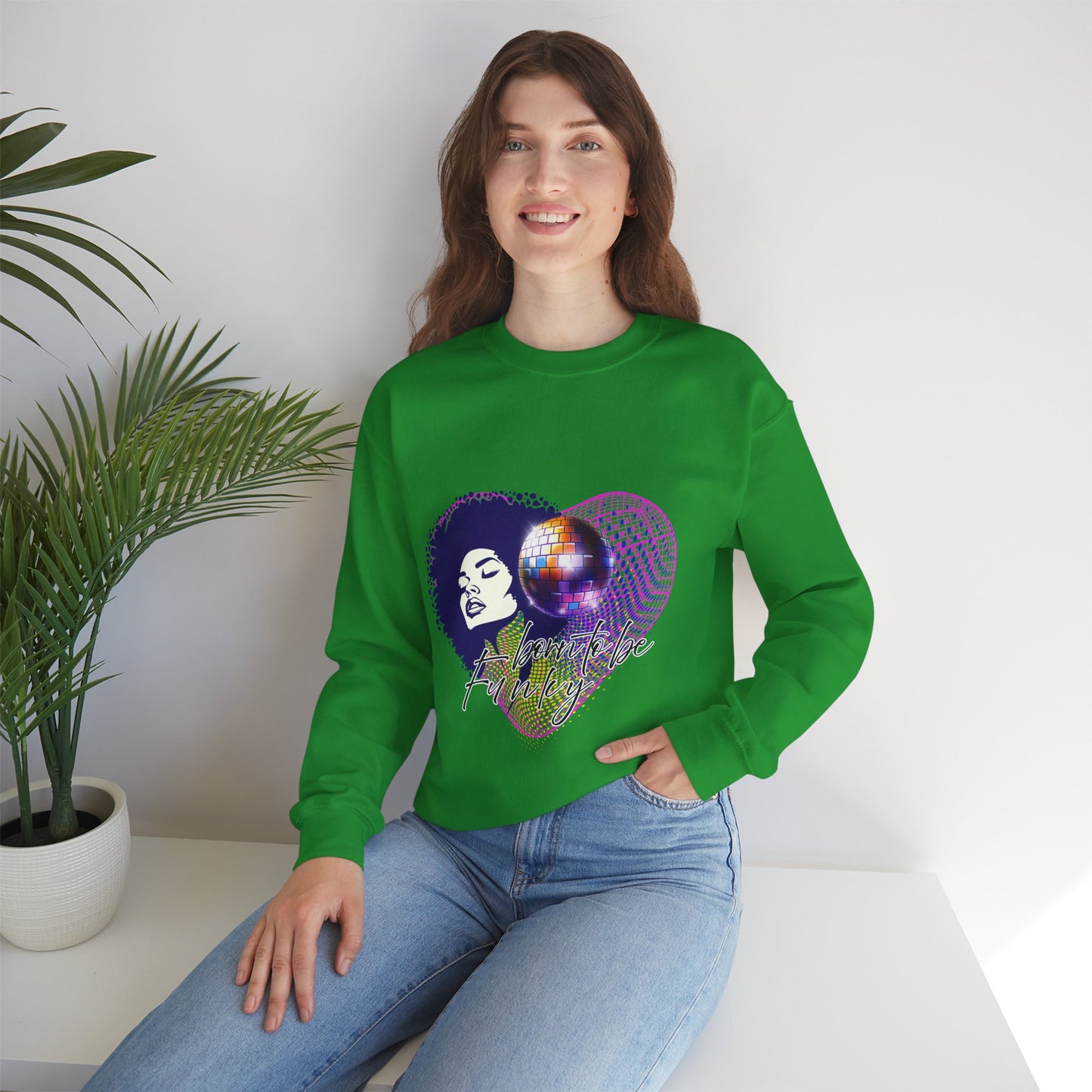 Born to be funky Sweatshirt - Melly Silence