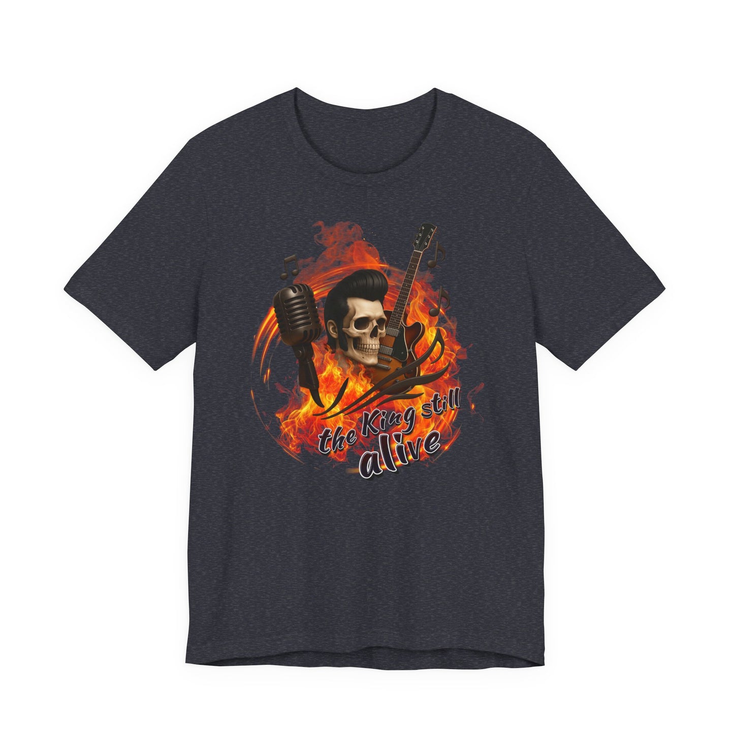 Music Vibes Unisex Jersey Tee - 'The King Still Alive' Graphic T-Shirt