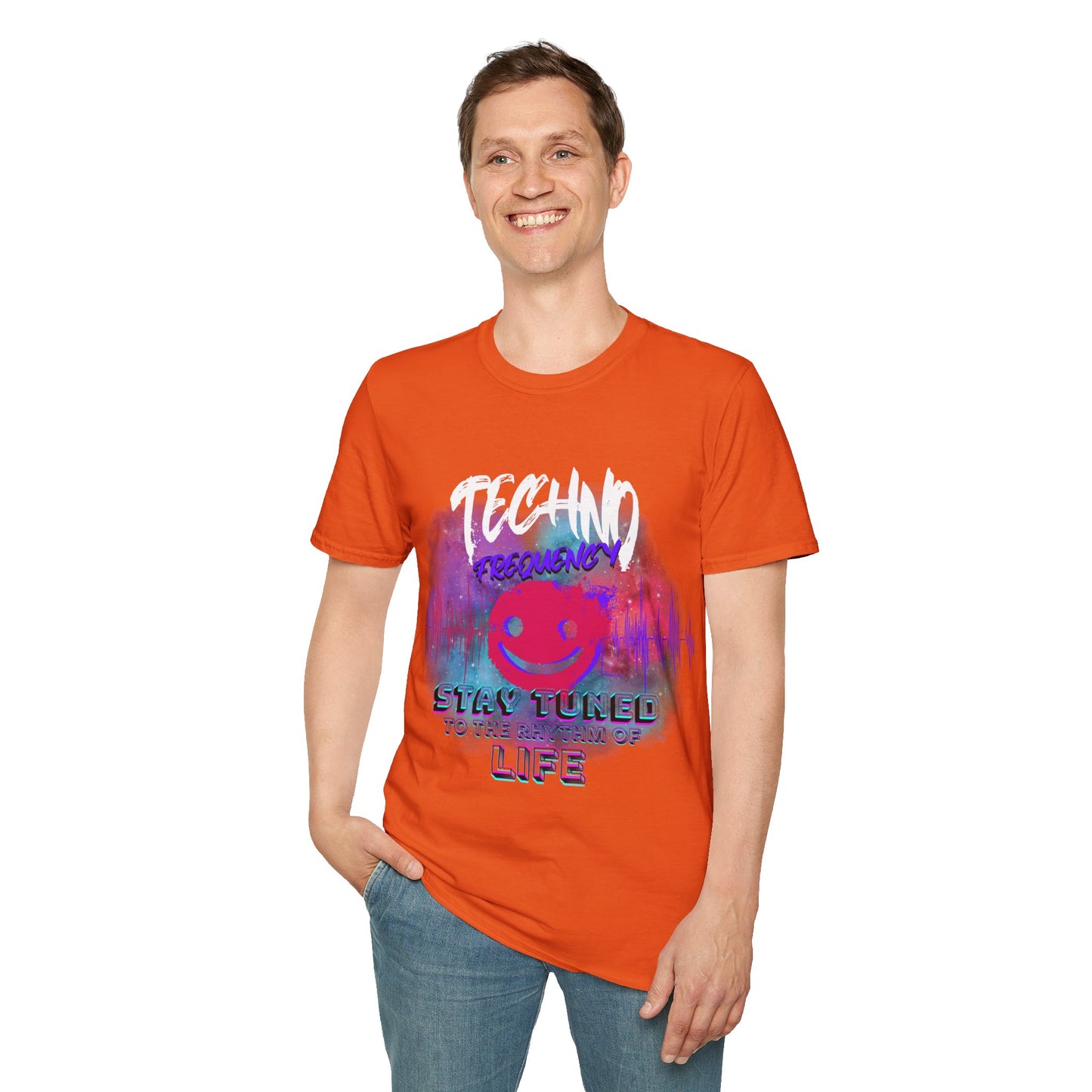 Techno Vibe Unisex T-Shirt | Stay Tuned to the Rhythum of Life