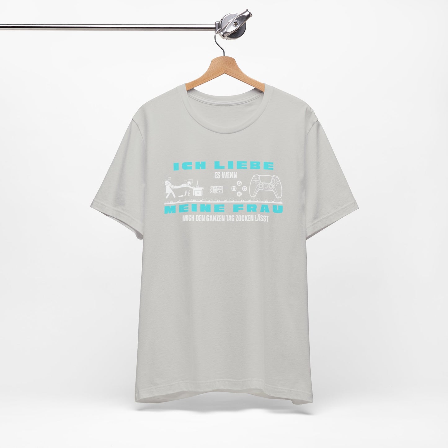 Ich Liebe Meine Frau T-Shirt - Unisex Jersey Tee for Gamers