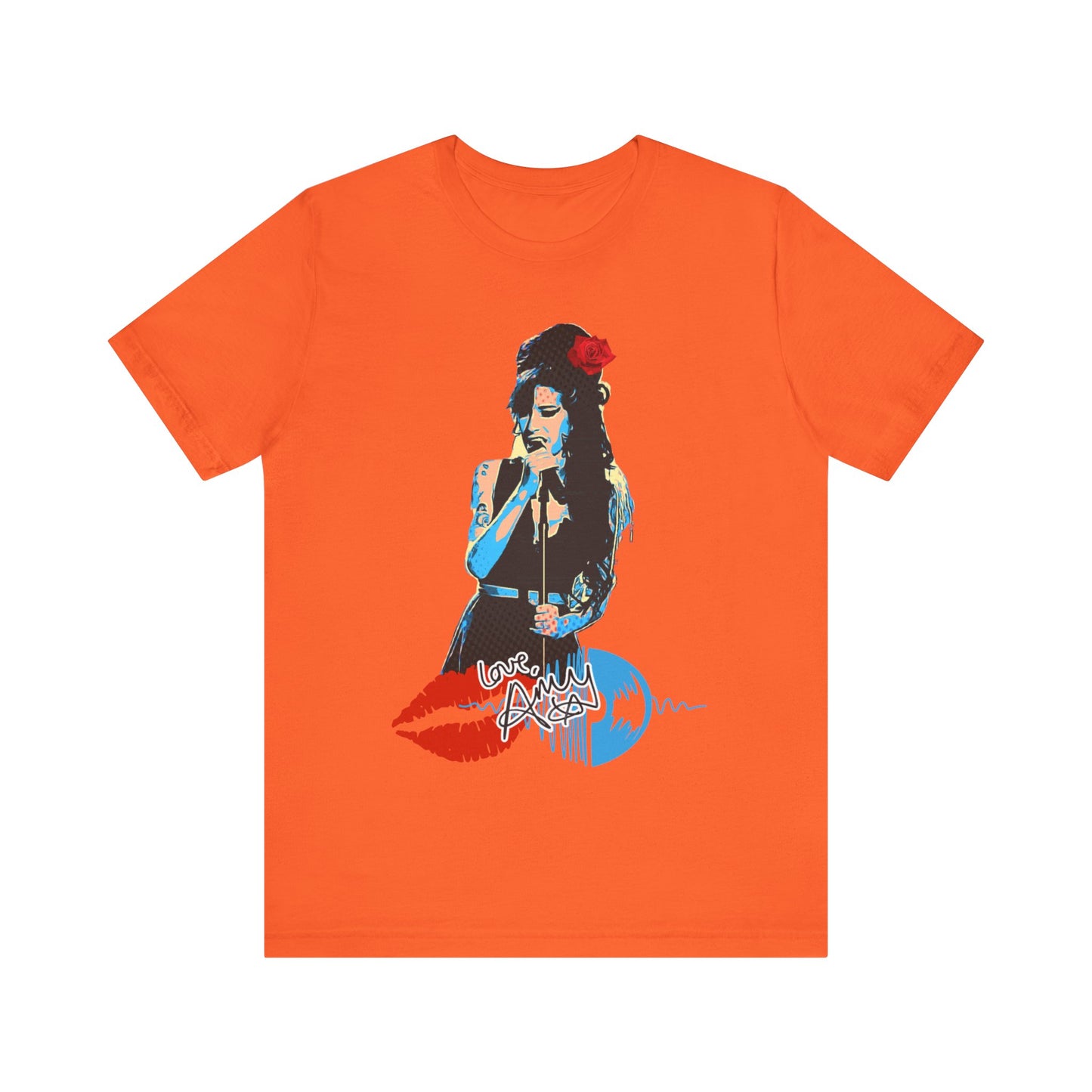 Amy Vintage-Inspired Music Lover's e T-Shirt