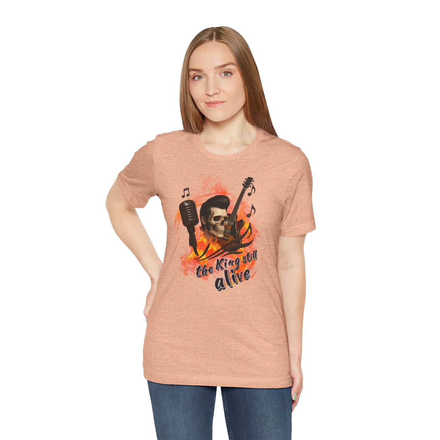 Music Vibes Unisex Jersey Tee - 'The King Still Alive' Graphic T-Shirt