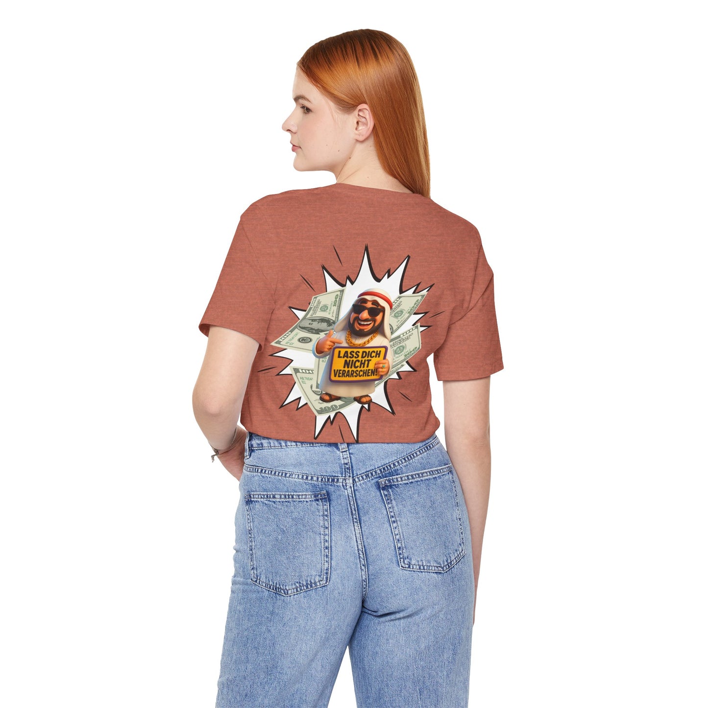 Bitcoins Dubai - Rosarote Welt - lass dich nicht verarschen T - Shirt