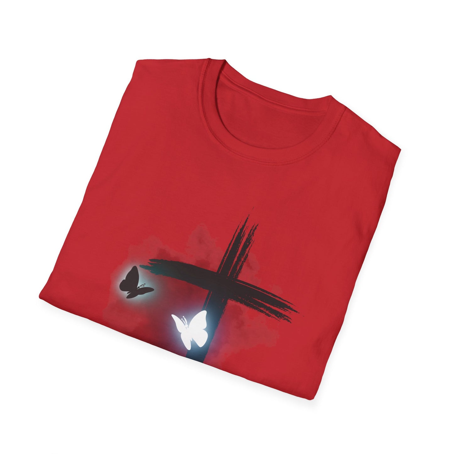 Faith-Inspired Unisex Softstyle T-Shirt – Spiritual, Jesus, Christian,