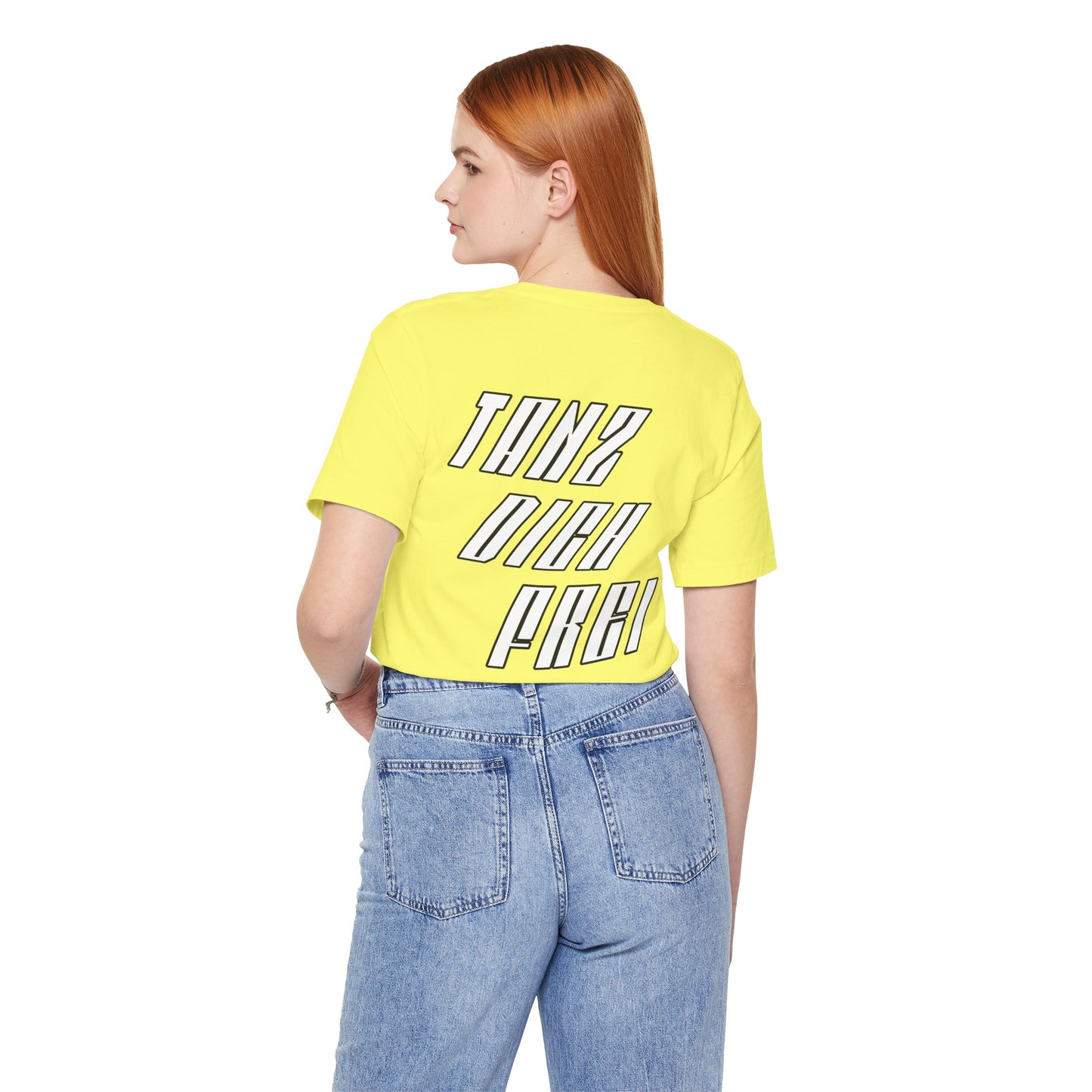 Tanz dich frei - Retro Techno Vibe Unisex Tee, Dance Party Shirt, Gift for Ravers, Festival Fashion,