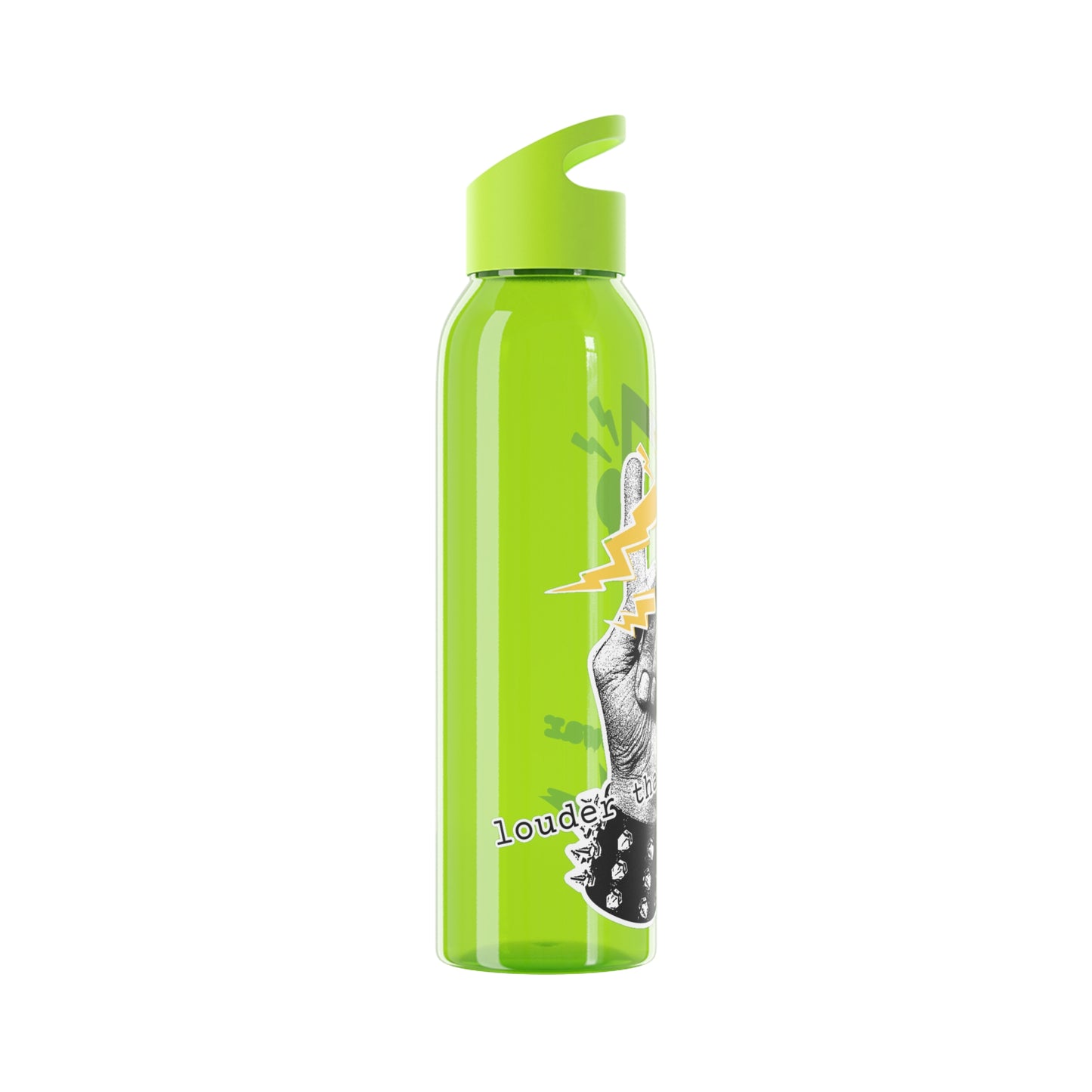Rock 'n' Roll Water Bottle, Louder than manowar