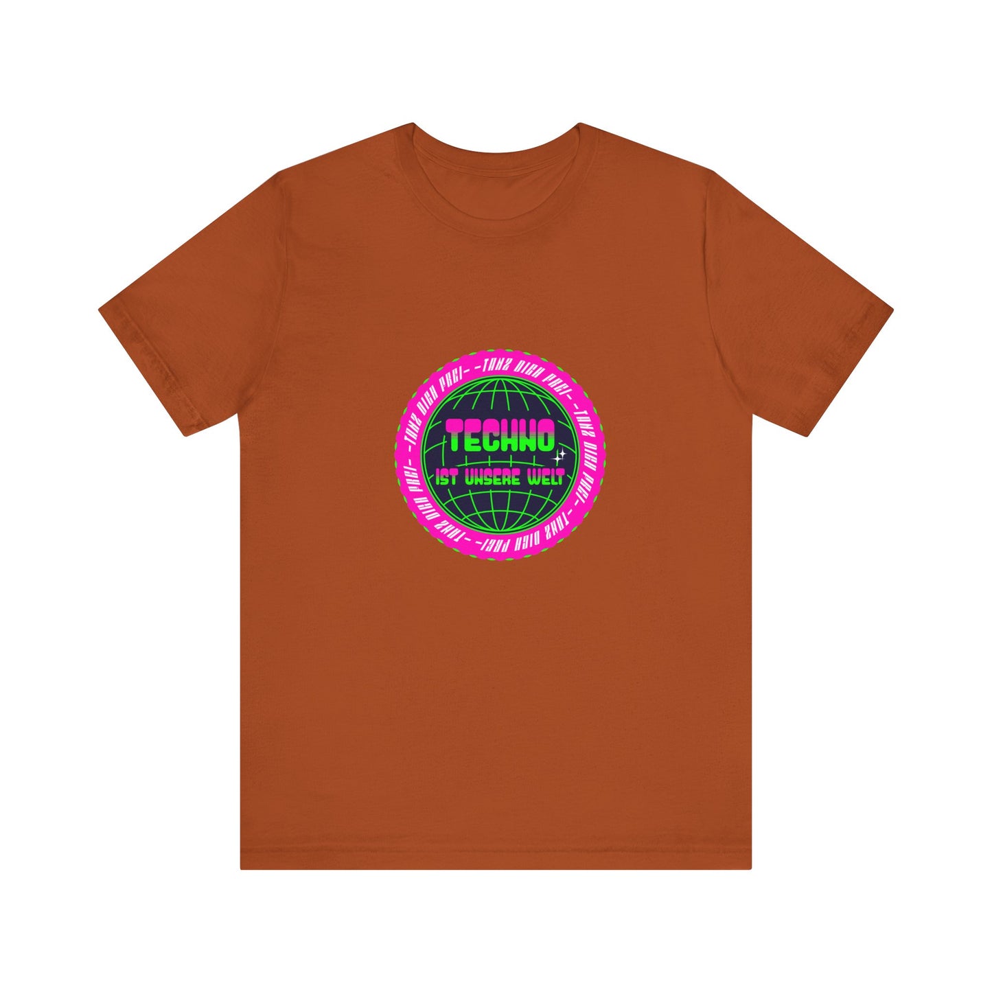 Tanz dich frei - Retro Techno Vibe Unisex Tee, Dance Party Shirt, Gift for Ravers, Festival Fashion,