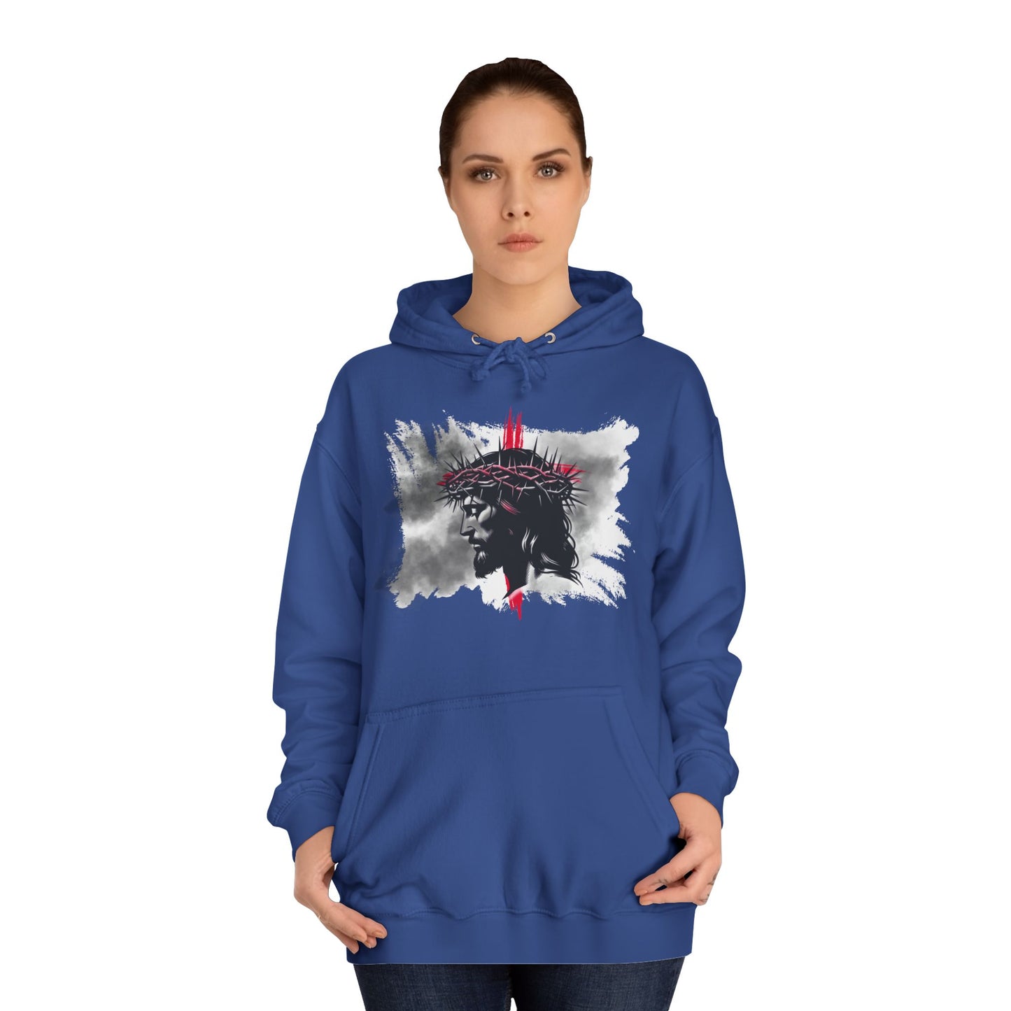 Jesus blessed - saved - loved Hoodie