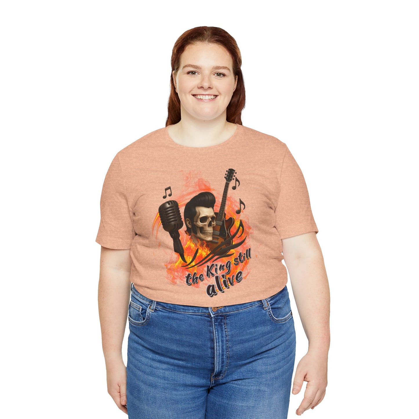 Music Vibes Unisex Jersey Tee - 'The King Still Alive' Graphic T-Shirt