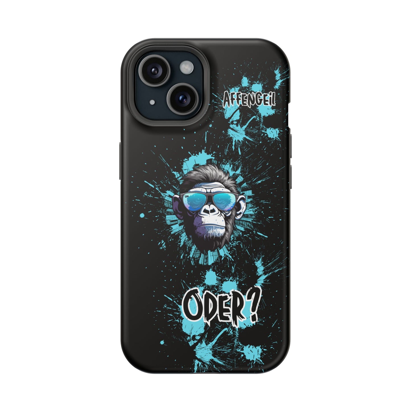 Affengeil - oder? Trendy Gorilla Phone Case - Impact-Resistant, Bold Design for Animal Lovers