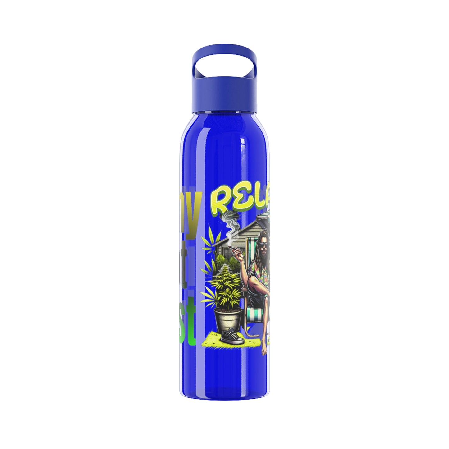 Chic Water Bottle -Wasserflasche Why not just relax