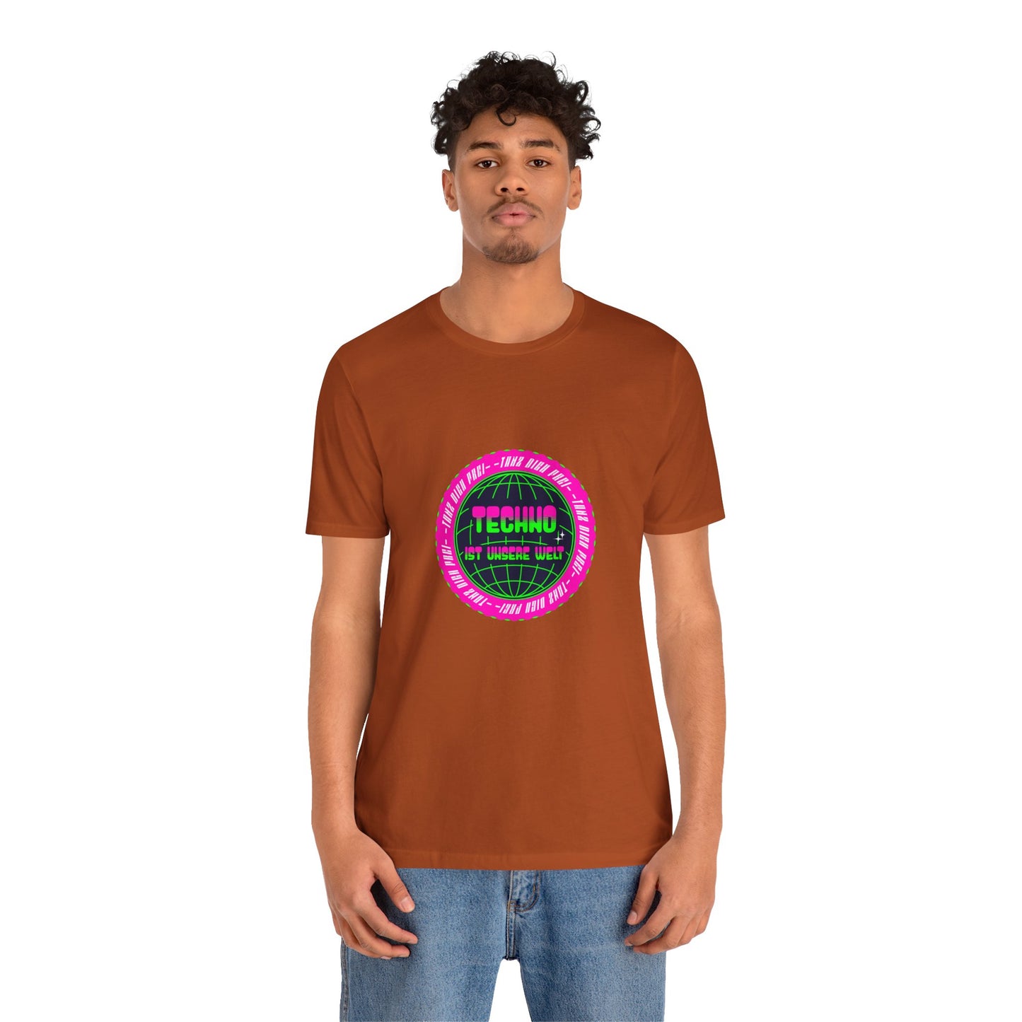 Tanz dich frei - Retro Techno Vibe Unisex Tee, Dance Party Shirt, Gift for Ravers, Festival Fashion,