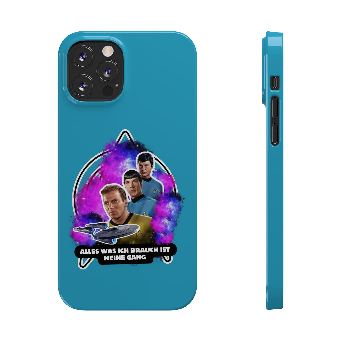 Handyhülle - Star trek Slim Phone Cases "Alles was ich brauch ist meine Gang", Star Trek