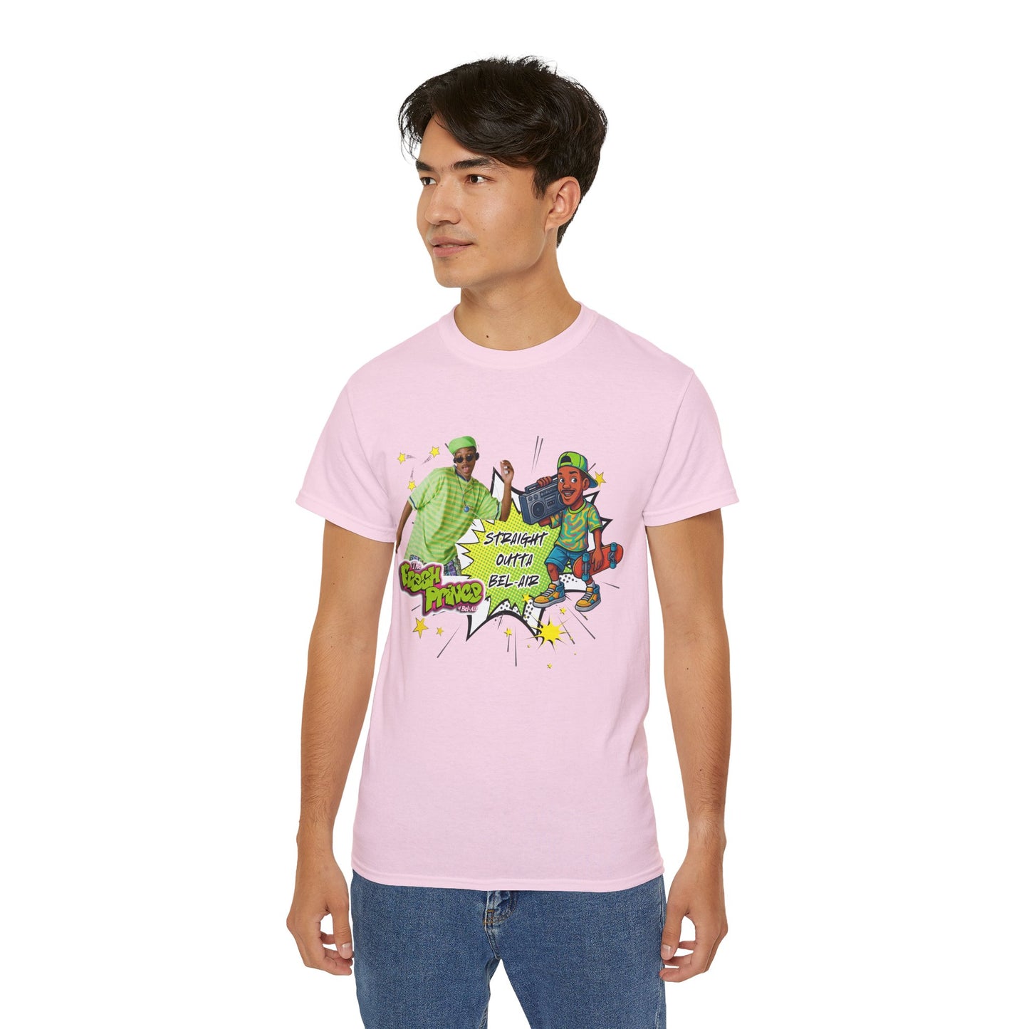 Prince from Bel Air, Hip-Hop Fashion Shirt, Vintage 90s Style