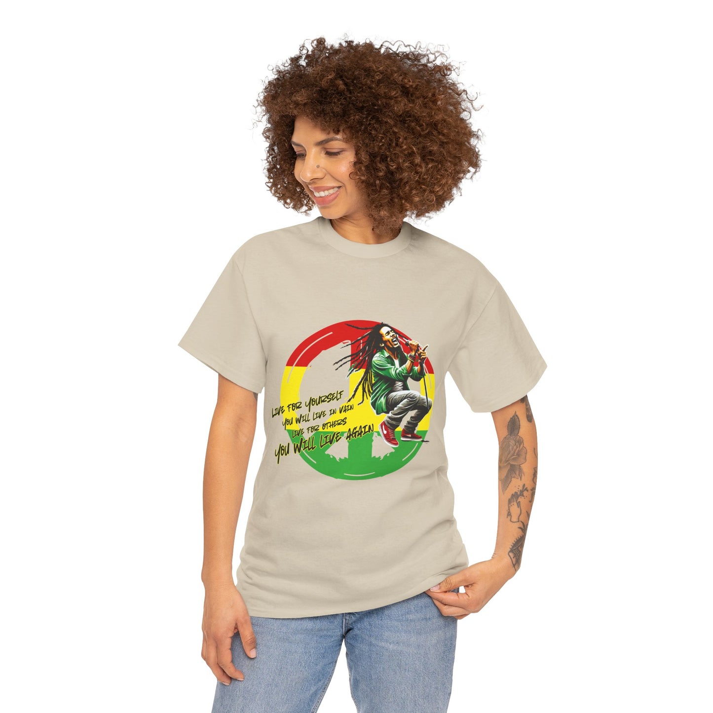 B o b M a r l e y Unisex T shirt - Raggae