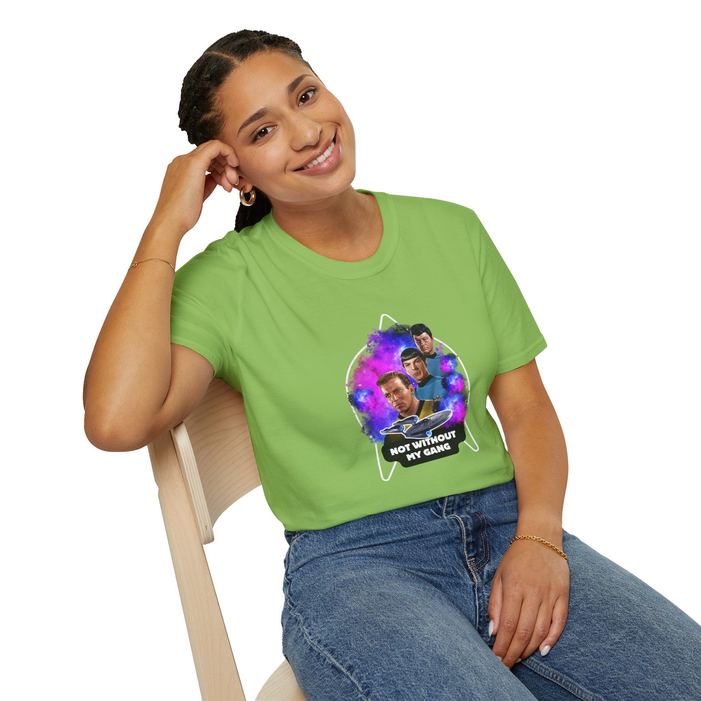 Not Without My Gang Unisex T-Shirt - Nostalgic Space Adventure Tee for Fans