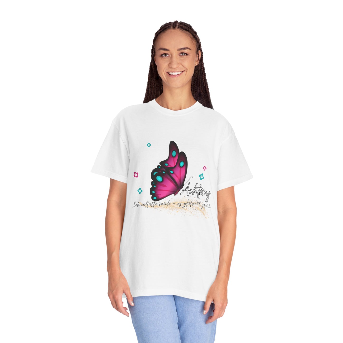 Achtung ich glitzere gleich... T shirt