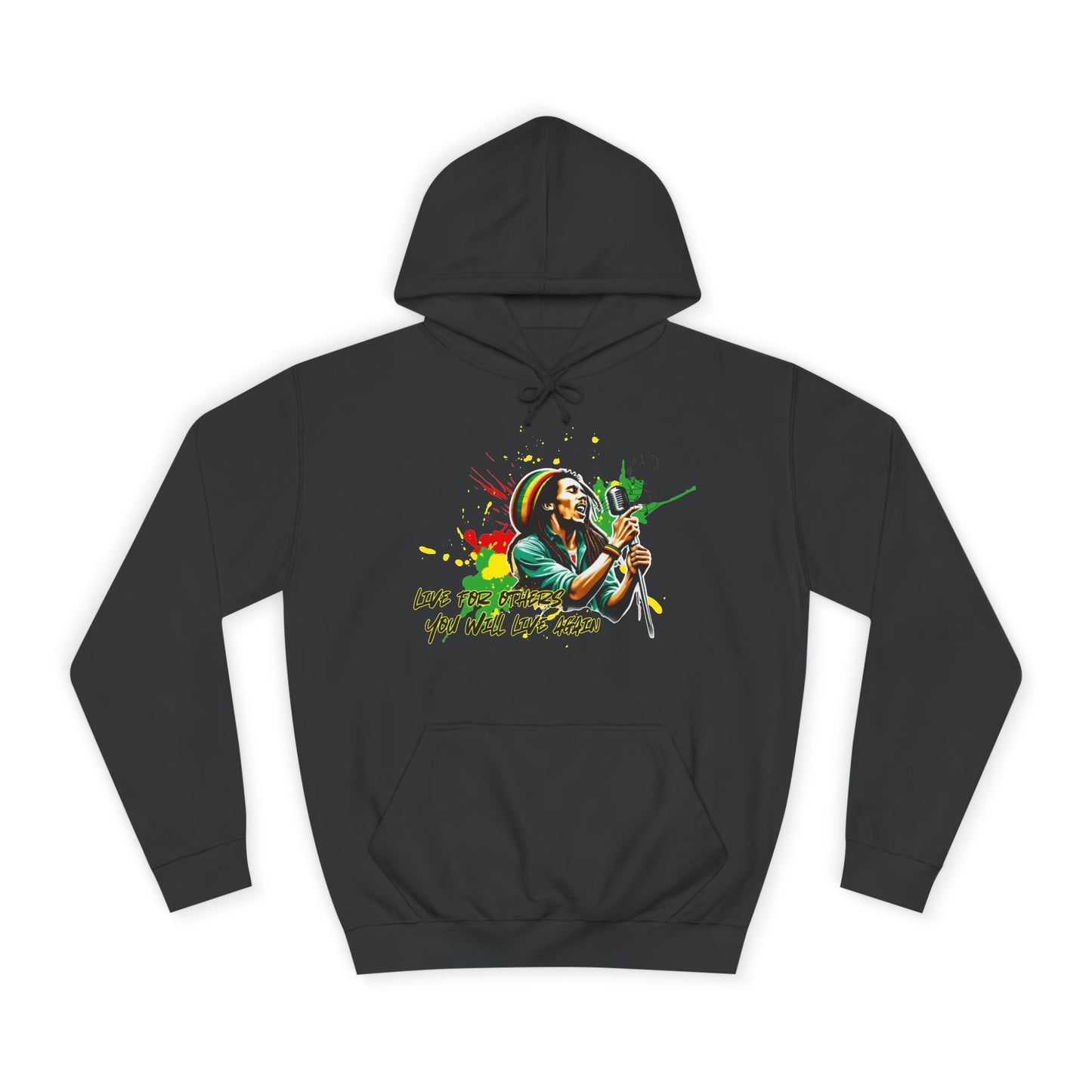 Live for others B o b M a r l e y Hoodie