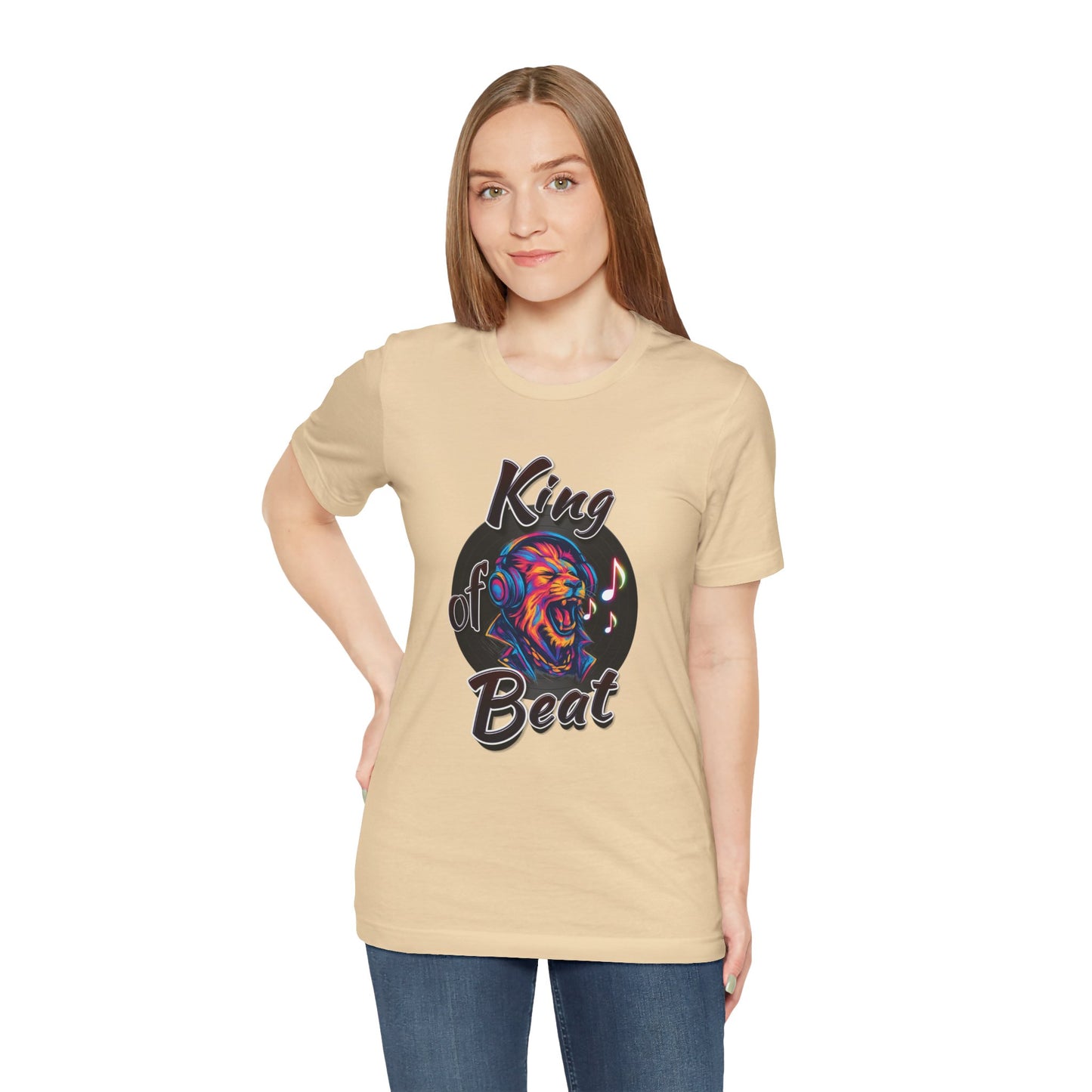 King of Beat Unisex Short Sleeve Tee - Music Lovers T-Shirt