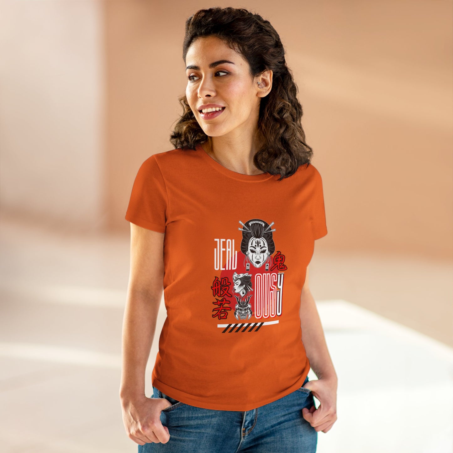 Geisha Style T- Shirt wecke die Geisha in dir
