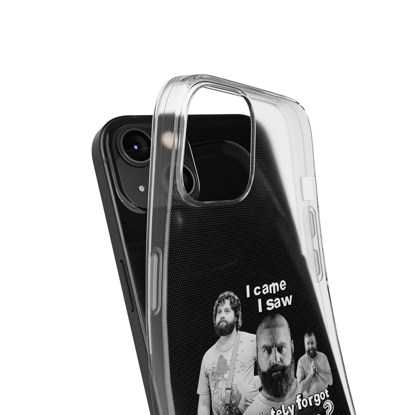 I Came, I Saw & Forgot, Alan Hangover - Funny Phone Case - Handyhülle -