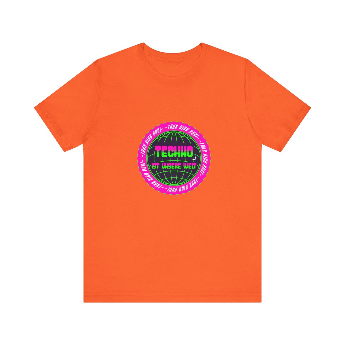 Tanz dich frei - Retro Techno Vibe Unisex Tee, Dance Party Shirt, Gift for Ravers, Festival Fashion,