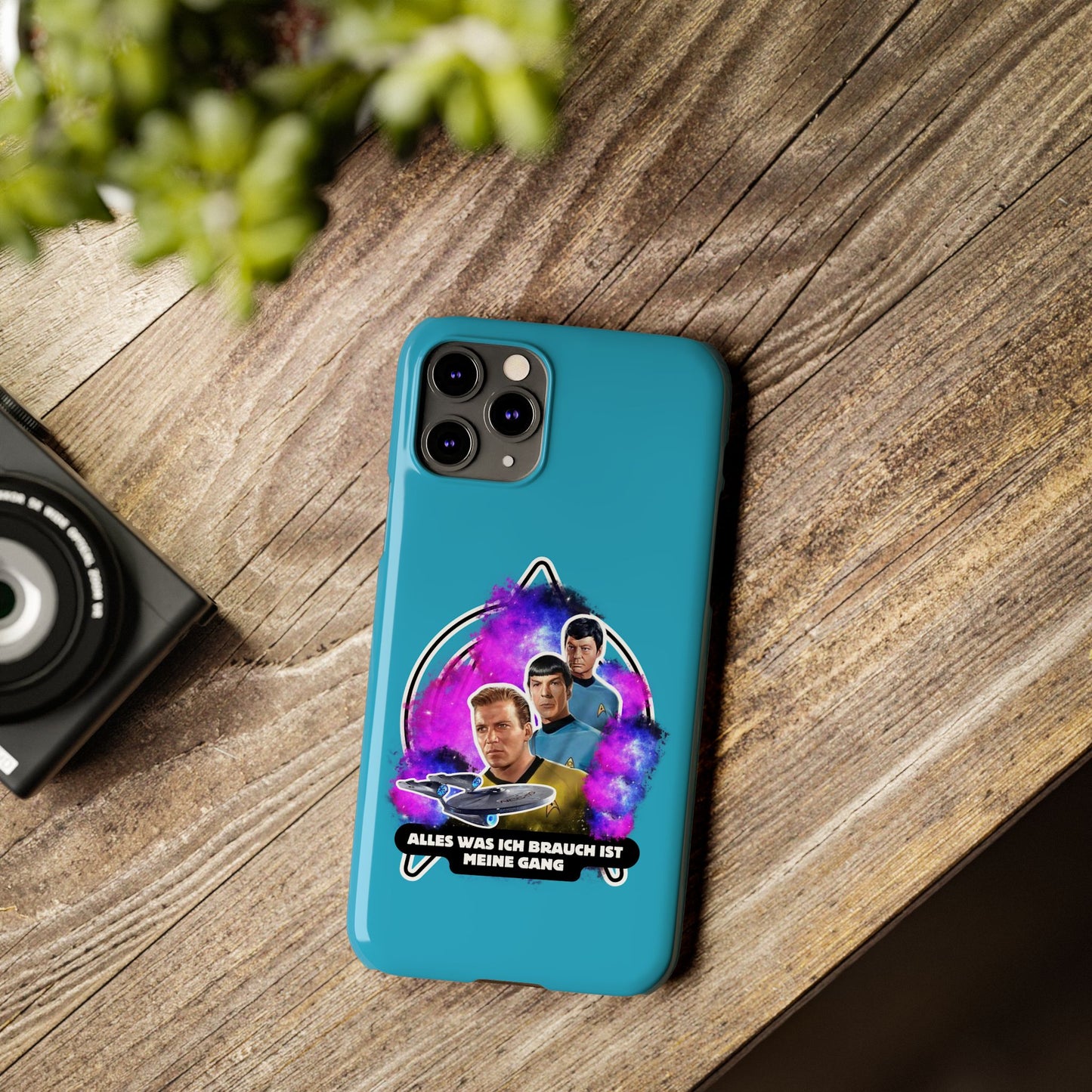Handyhülle - Star trek Slim Phone Cases "Alles was ich brauch ist meine Gang", Star Trek