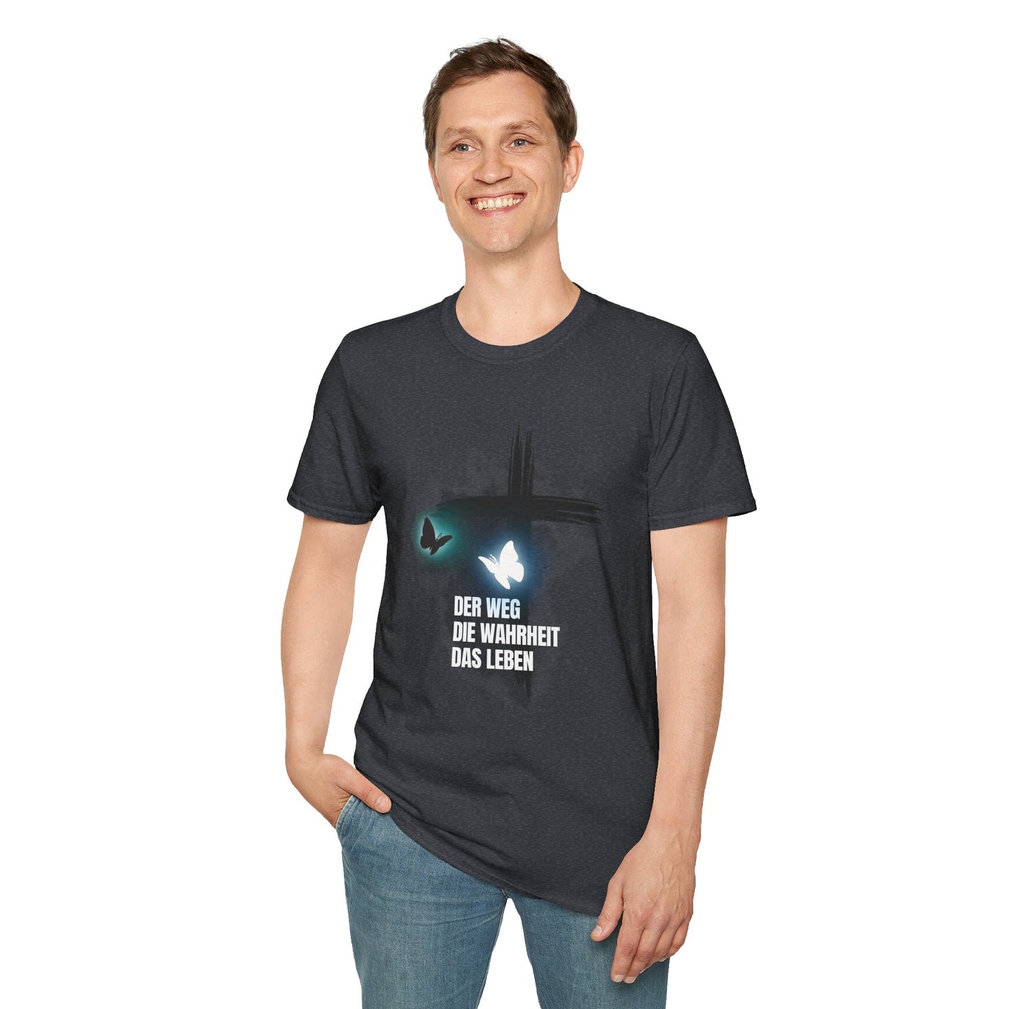 Faith-Inspired Unisex Softstyle T-Shirt – Spiritual, Jesus, Christian,