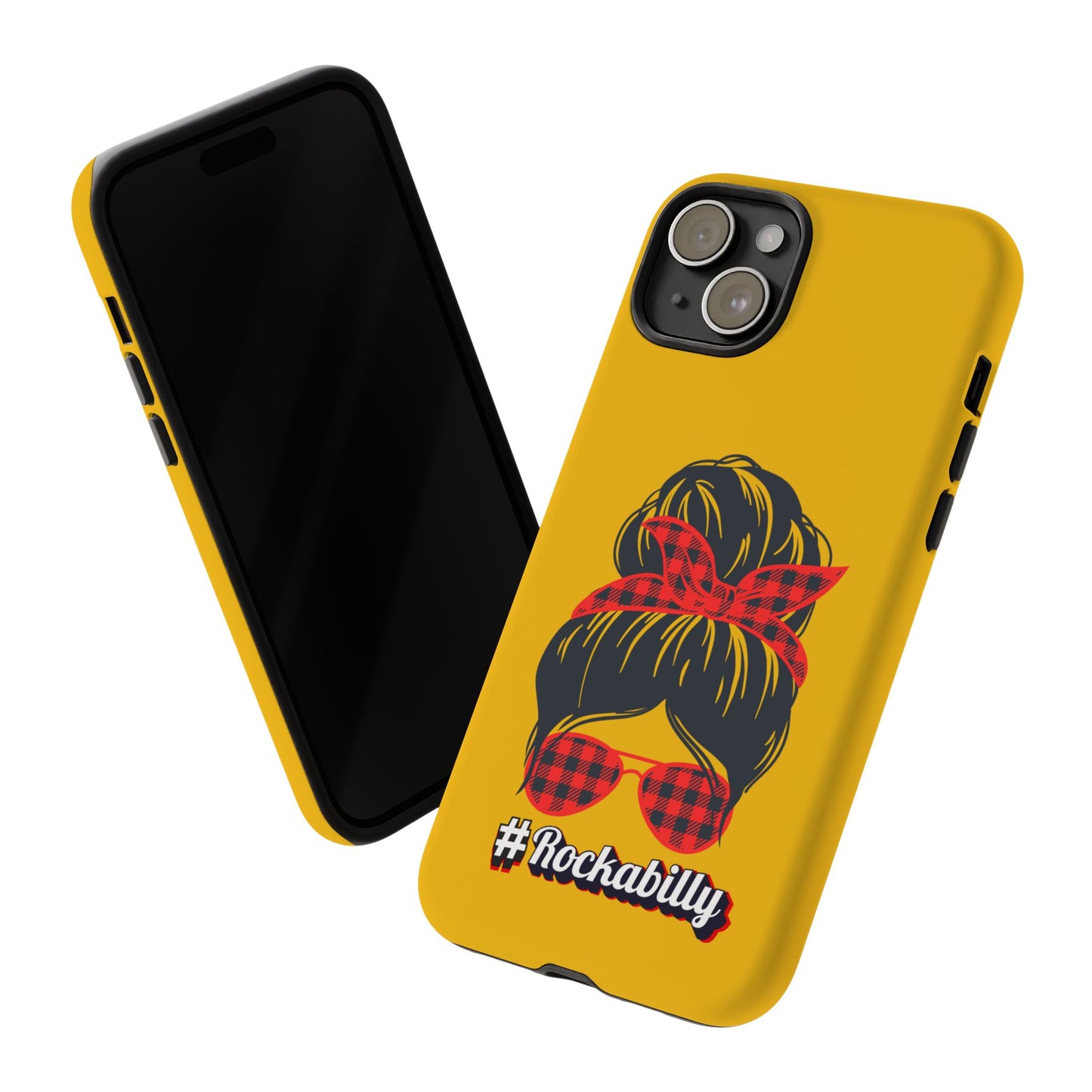 Handyhülle Rockabilly Phone Case, Vintage Scooter Design, Retro Style Cover