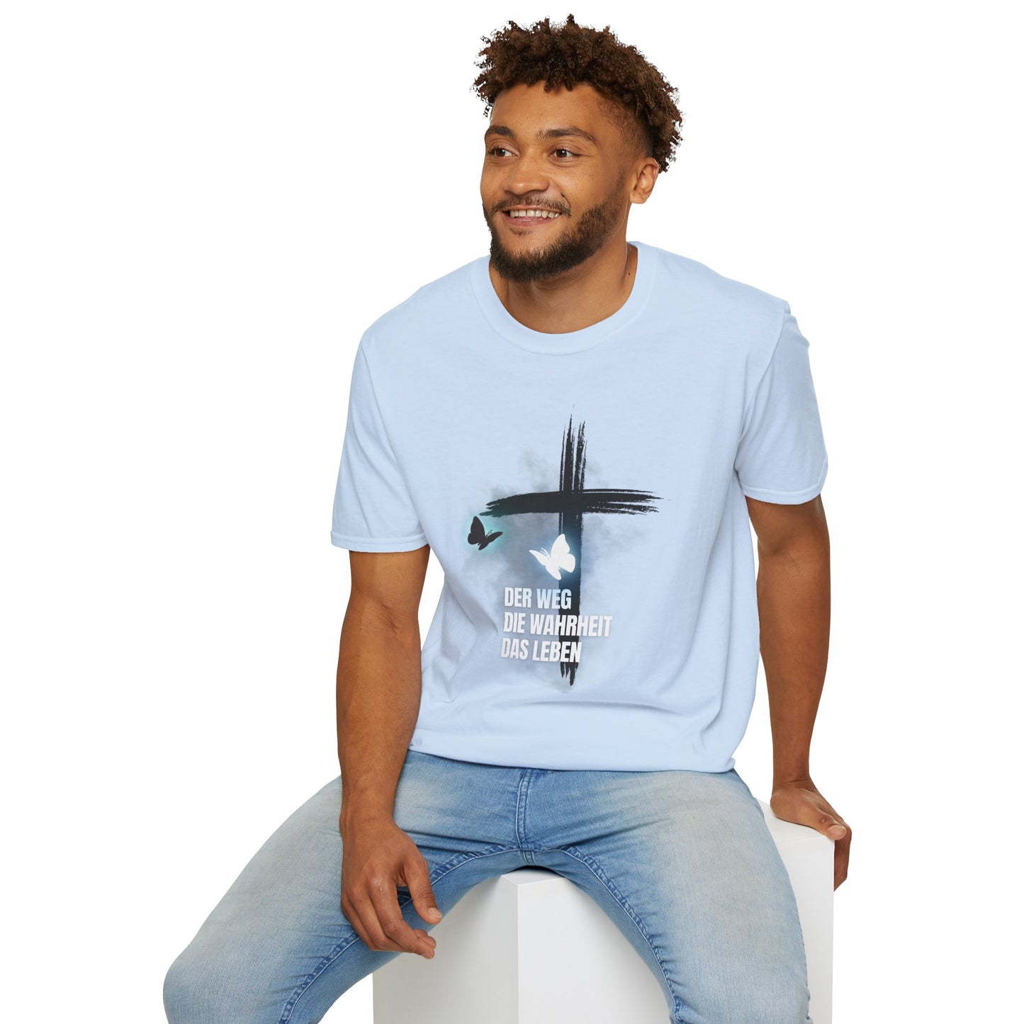 Faith-Inspired Unisex Softstyle T-Shirt – Spiritual, Jesus, Christian,