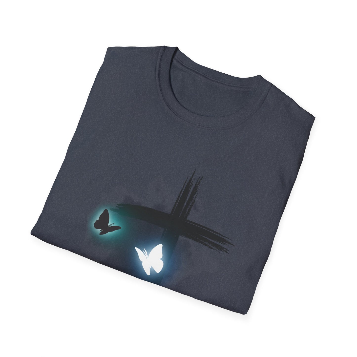 Faith-Inspired Unisex Softstyle T-Shirt – Spiritual, Jesus, Christian,