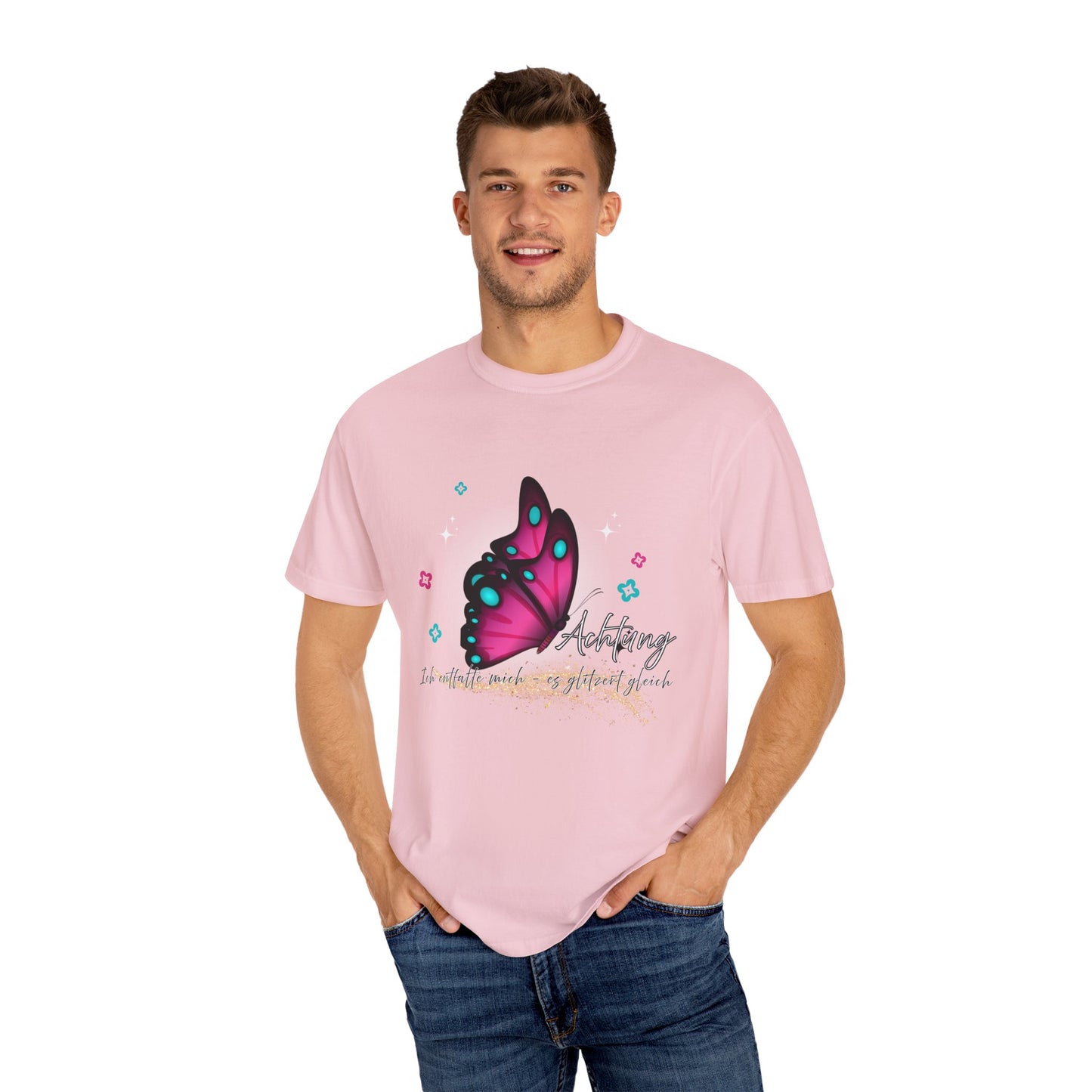 Achtung ich glitzere gleich... T shirt