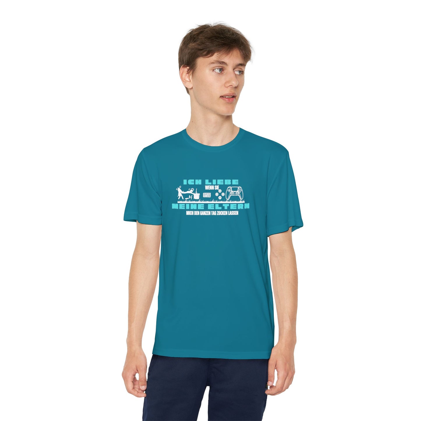 I love my parents - if I can play games all day... Fun Shirt