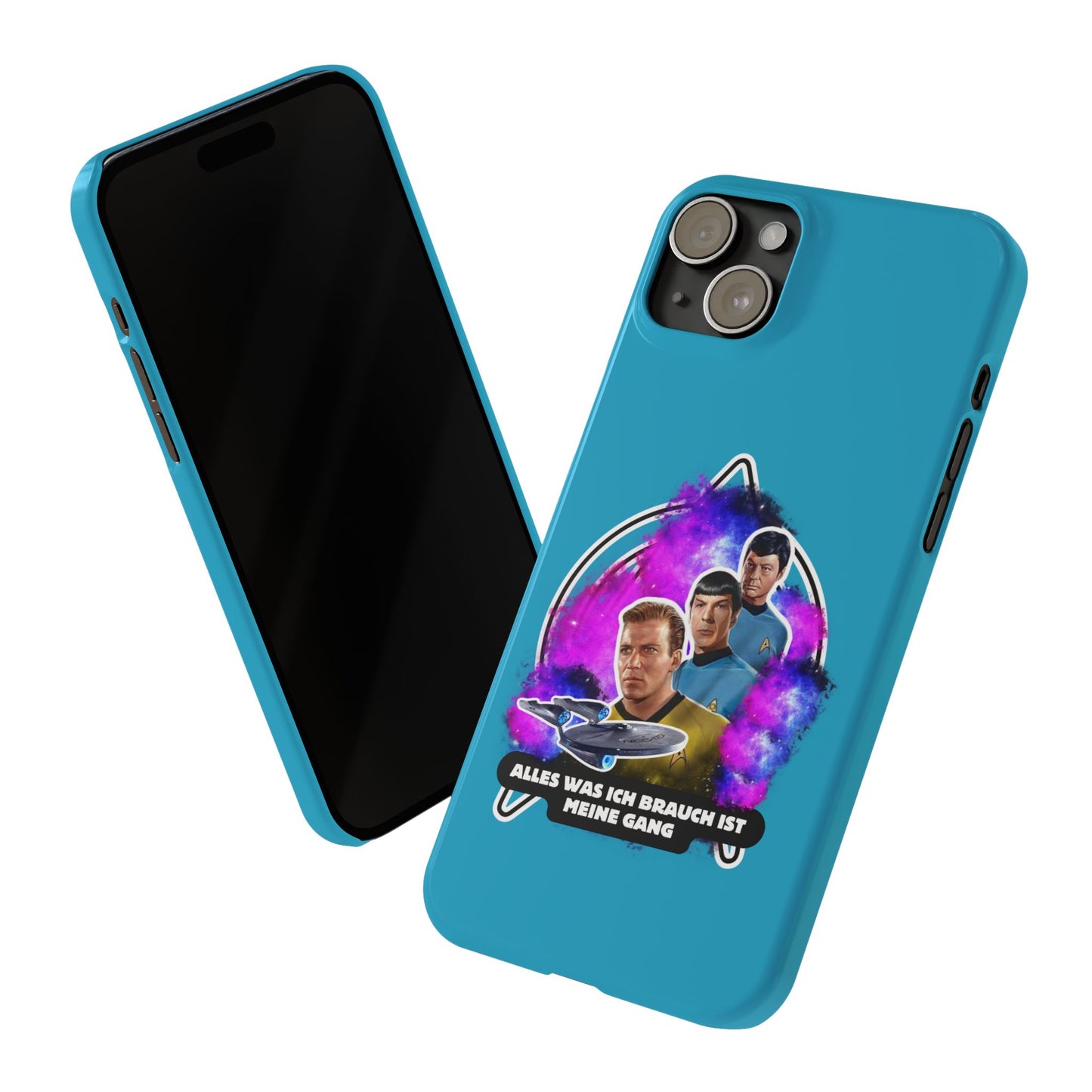 Handyhülle - Star trek Slim Phone Cases "Alles was ich brauch ist meine Gang", Star Trek