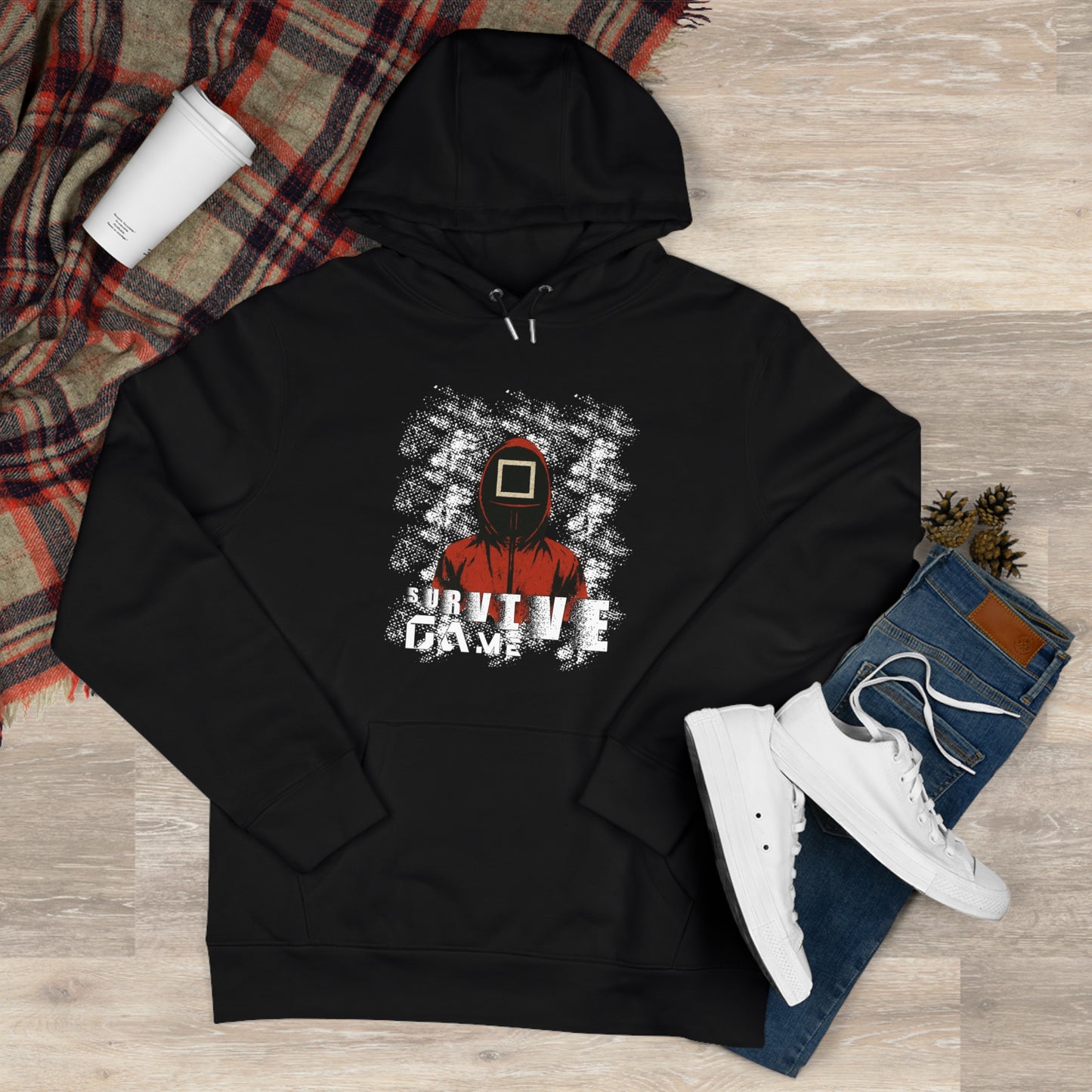 Squid game Hoodie - survive game